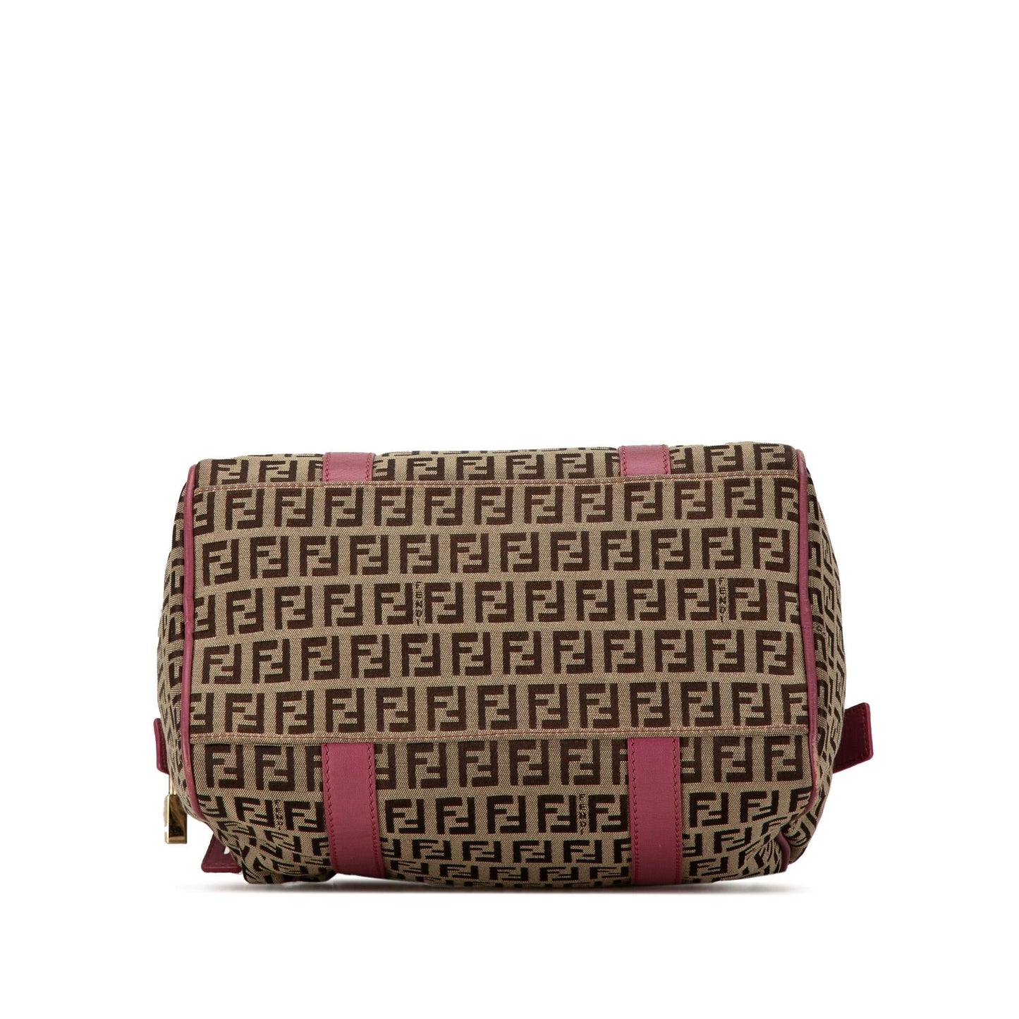Fendi Zucchino Canvas Boston Bag (PFRtyP)