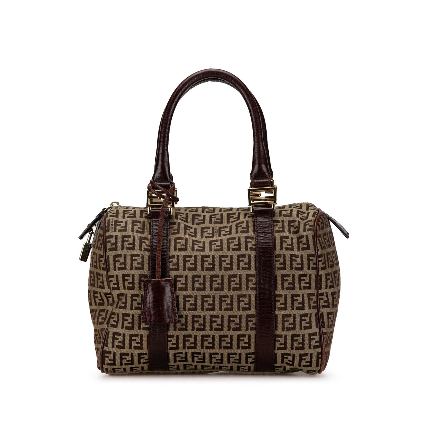 Fendi Zucchino Canvas Boston Bag (EwXUKb)