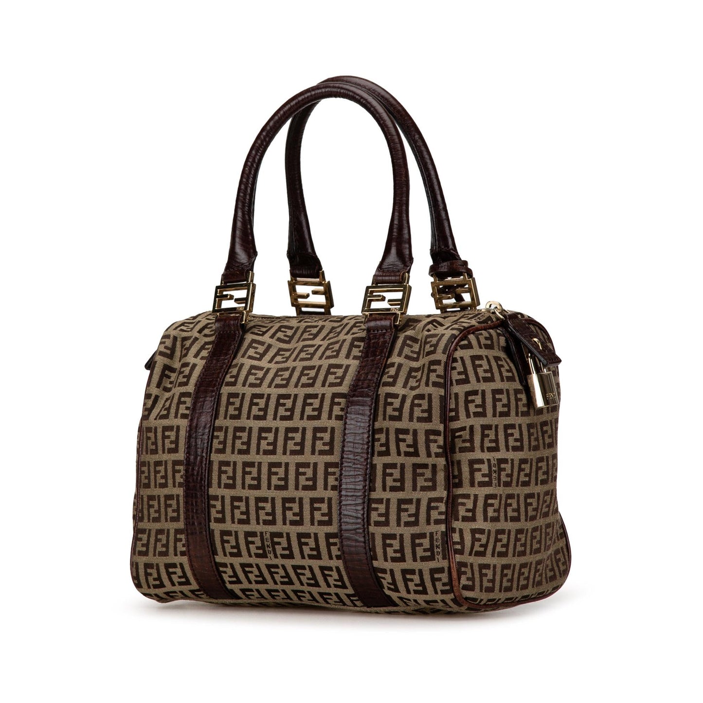 Fendi Zucchino Canvas Boston Bag (EwXUKb)
