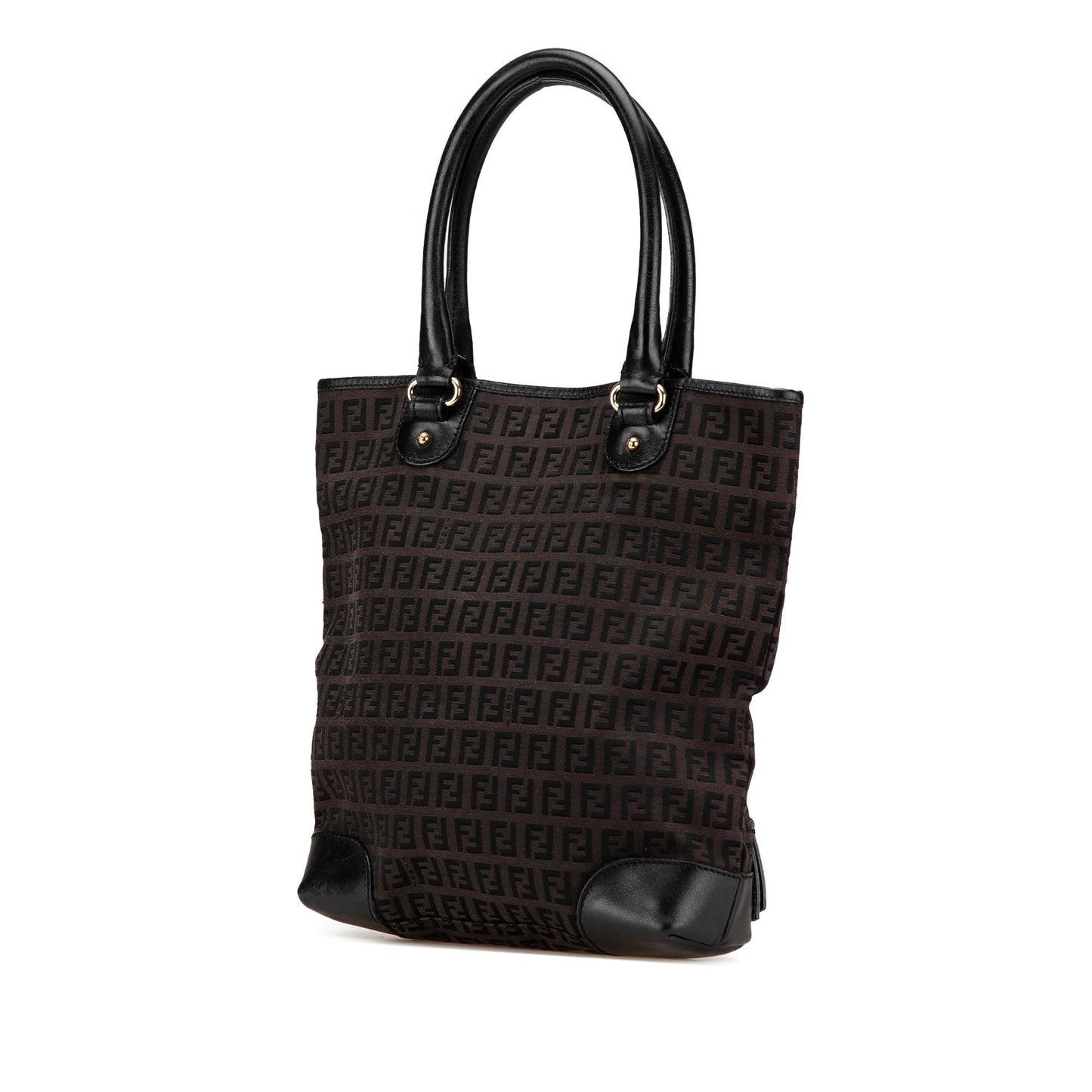 Fendi Zucchino Canvas Chef Shopping Tote