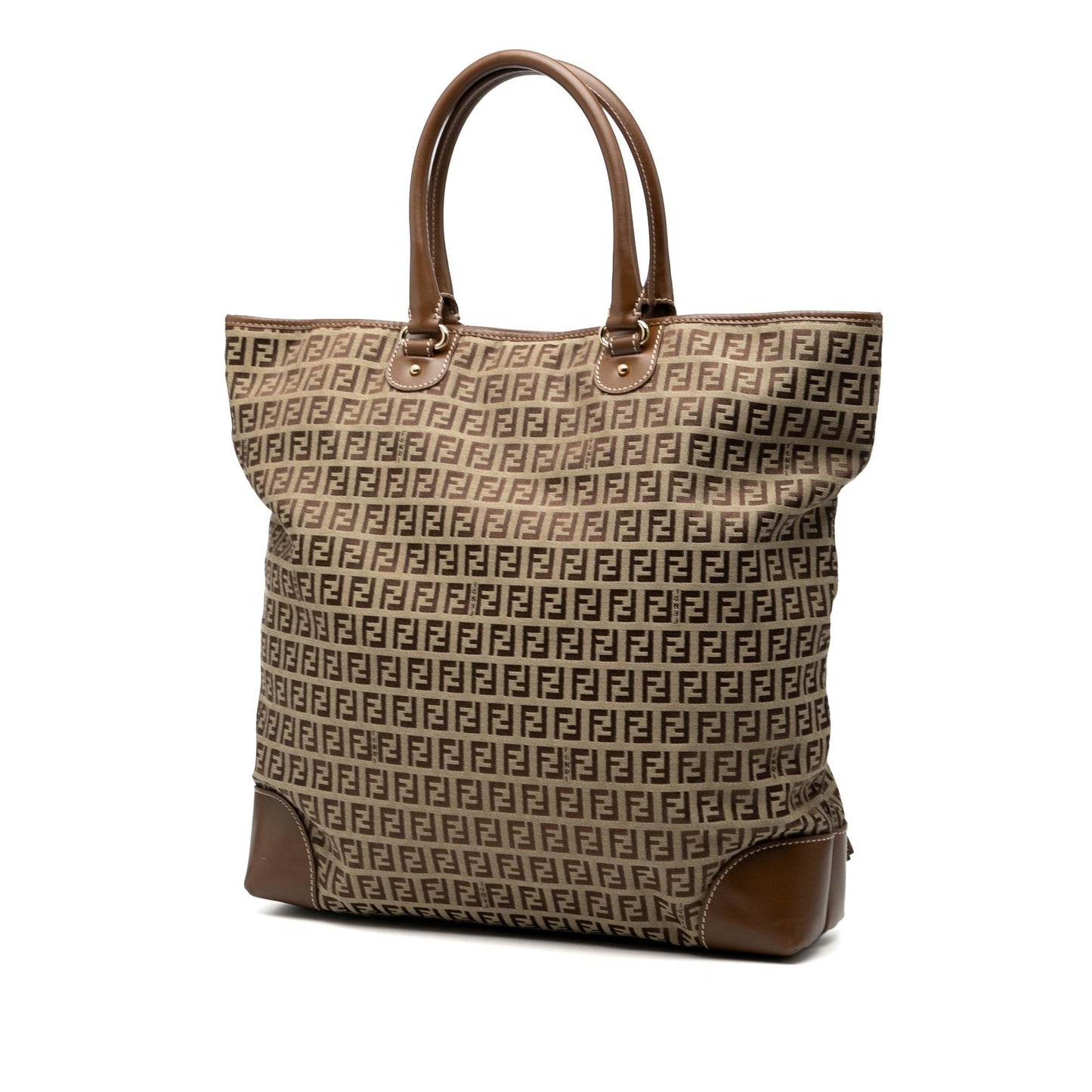 Fendi Zucchino Canvas Chef Shopping Tote