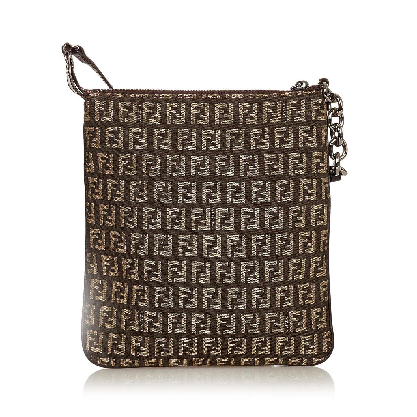 Fendi Zucchino Canvas Crossbody Bag (26620)
