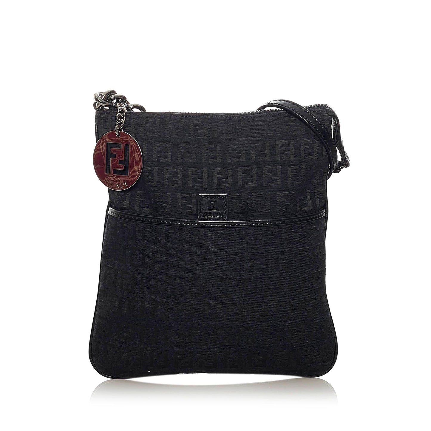 Fendi Zucchino Canvas Crossbody Bag (29216)