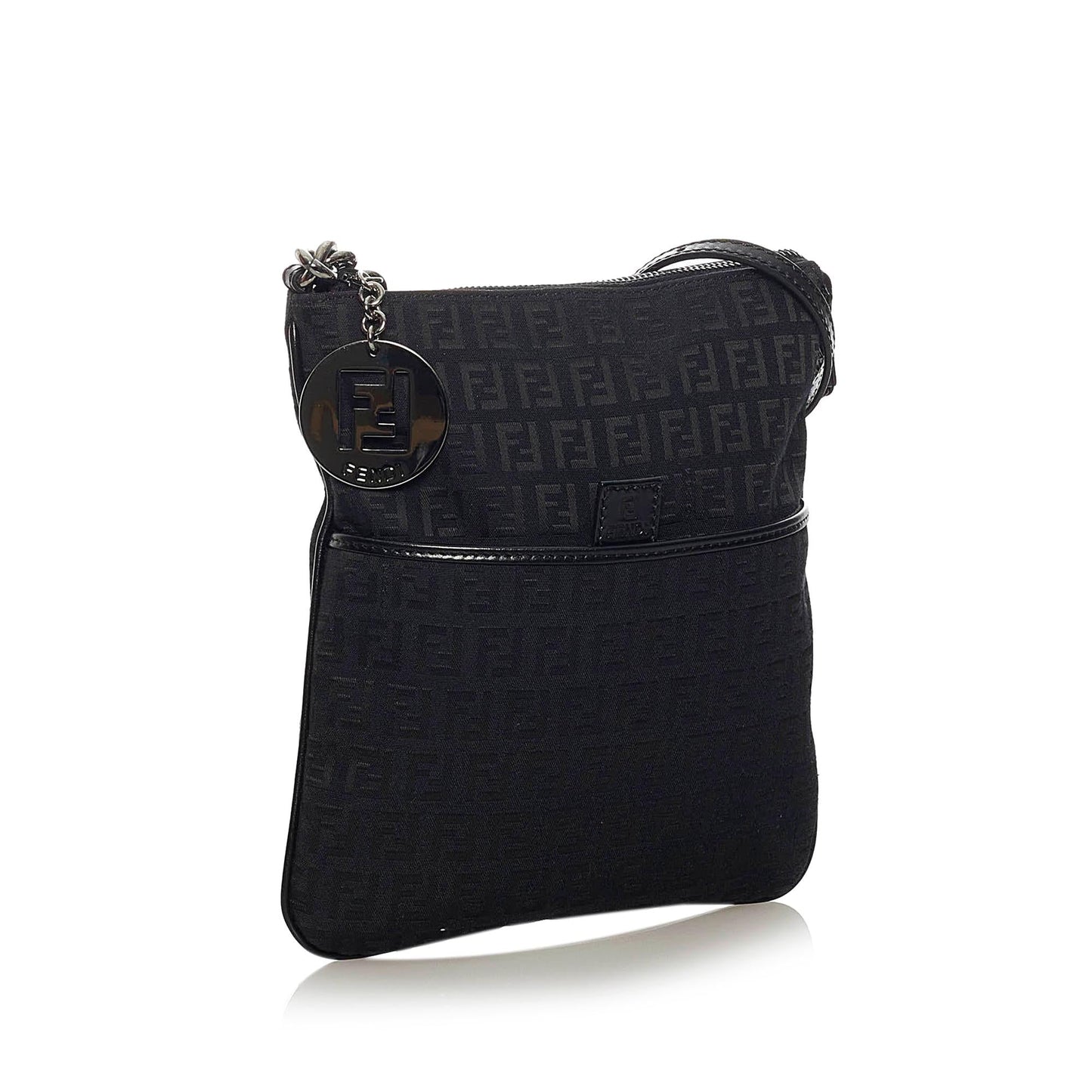 Fendi Zucchino Canvas Crossbody Bag (29216)