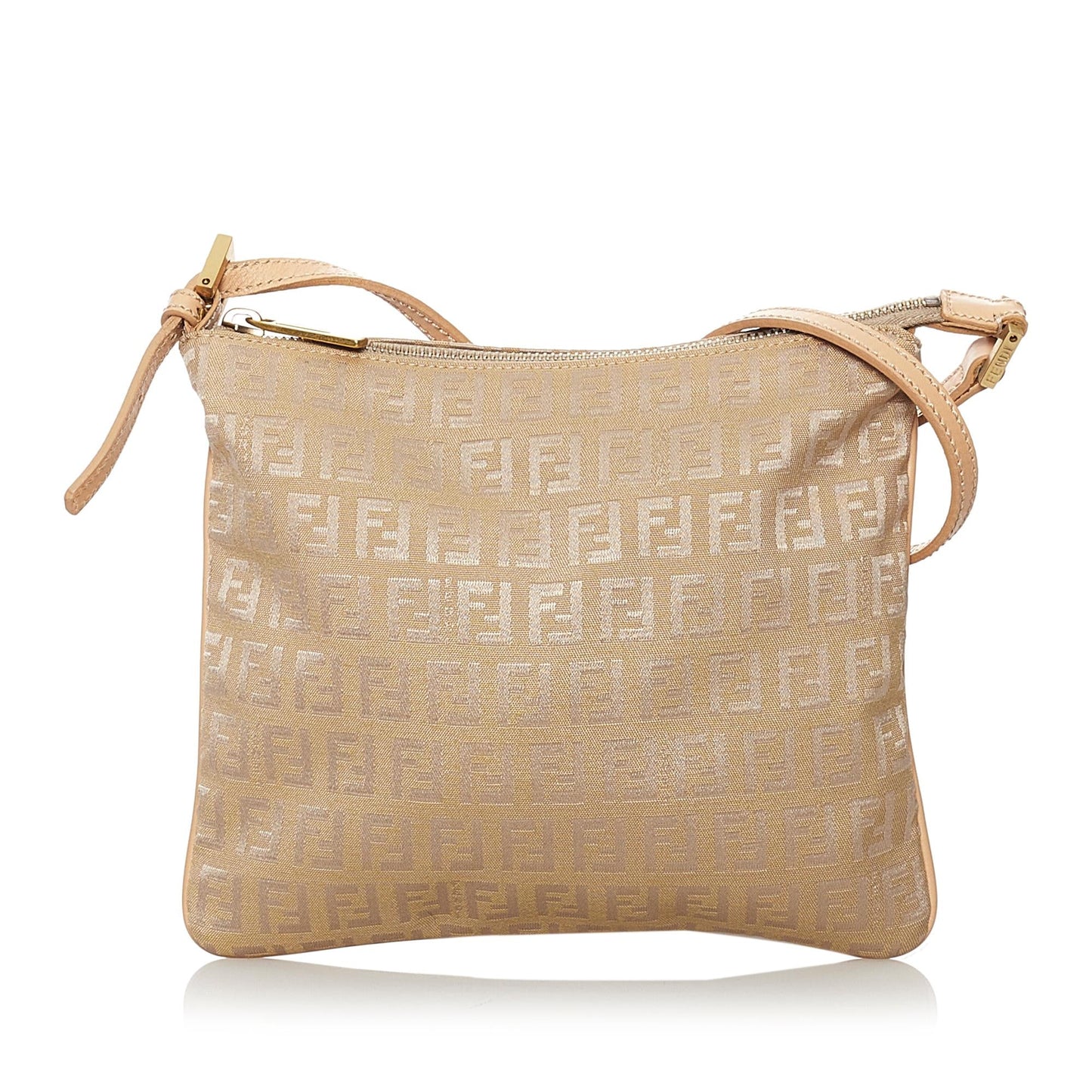Fendi Zucchino Canvas Crossbody Bag (32543)