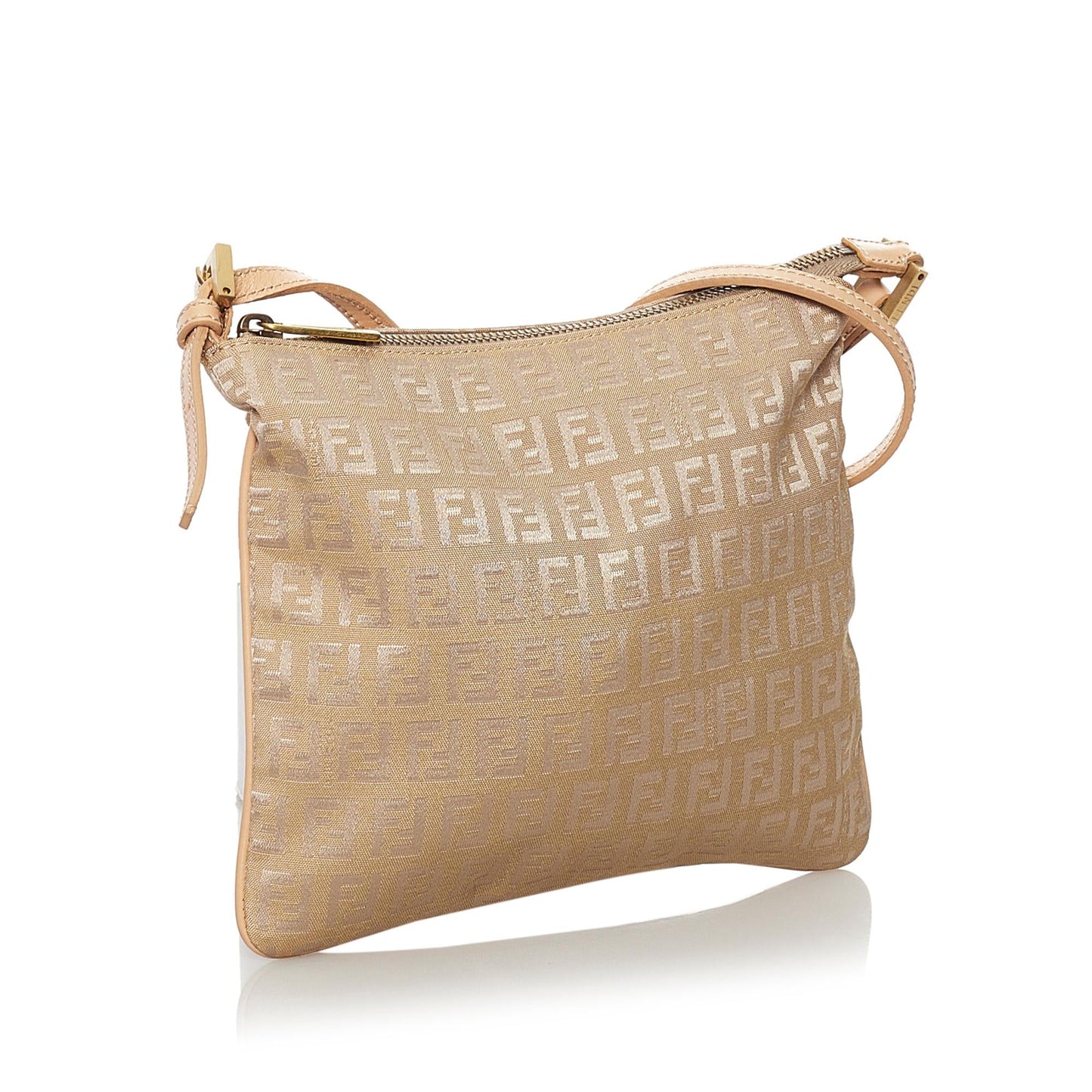 Fendi Zucchino Canvas Crossbody Bag (32543)