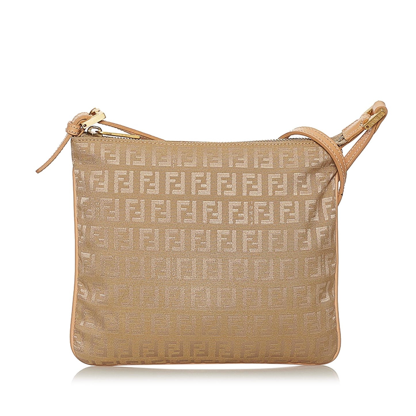 Fendi Zucchino Canvas Crossbody Bag (36068)