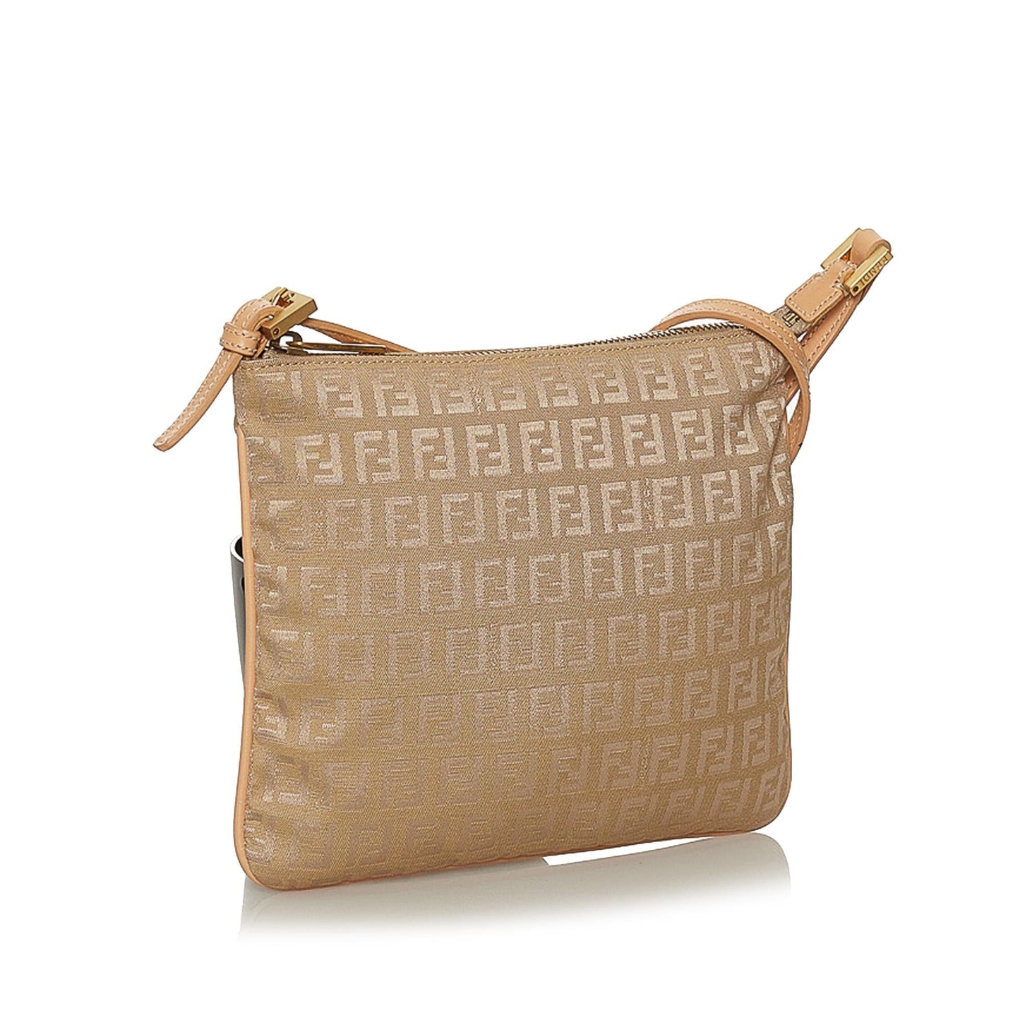 Fendi Zucchino Canvas Crossbody Bag (36068)