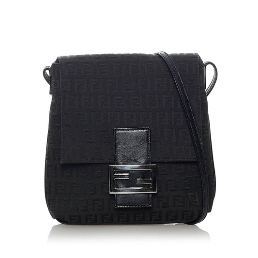 Fendi Zucchino Canvas Crossbody Bag (7fKD8B)