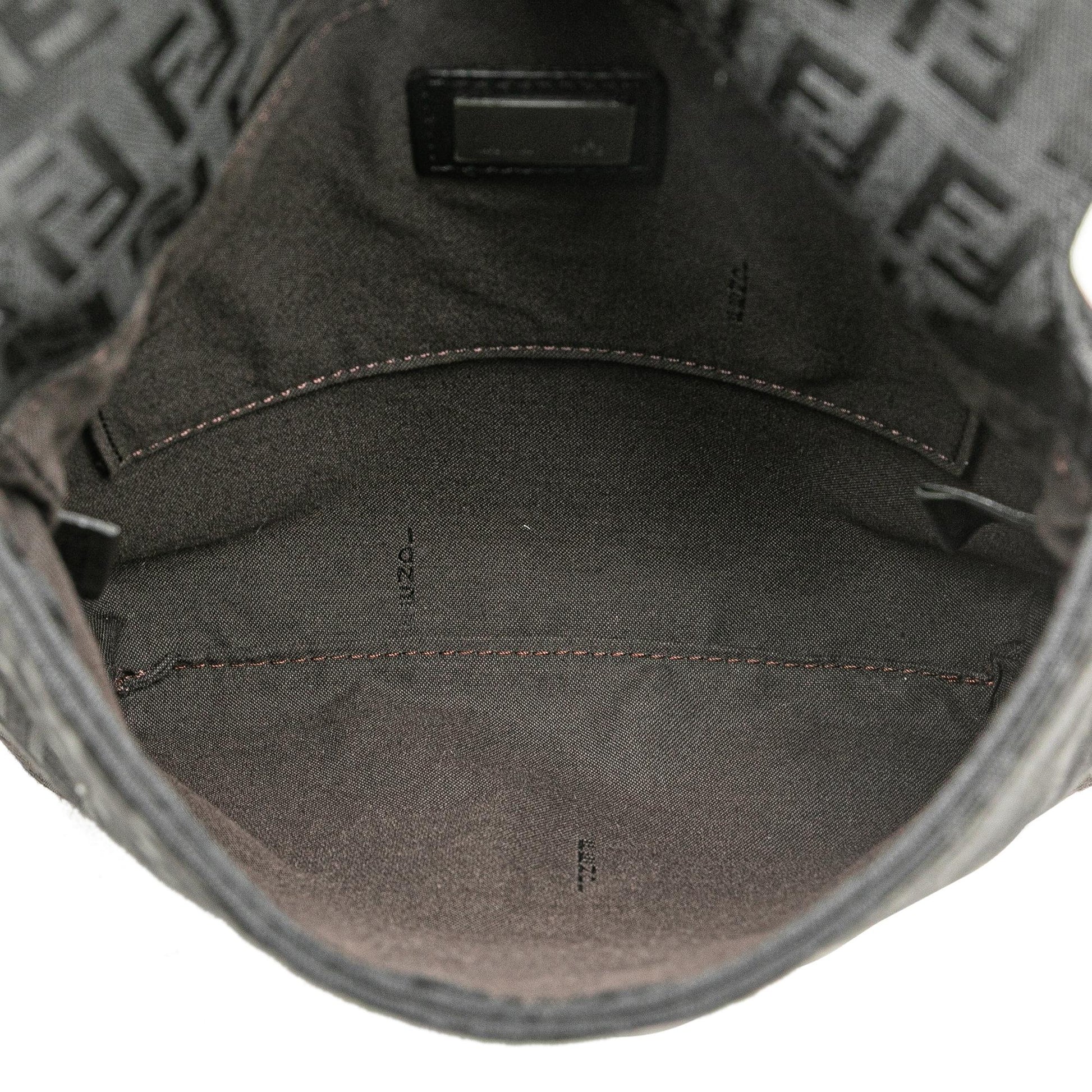 Fendi Zucchino Canvas Chef Pocket Hobo