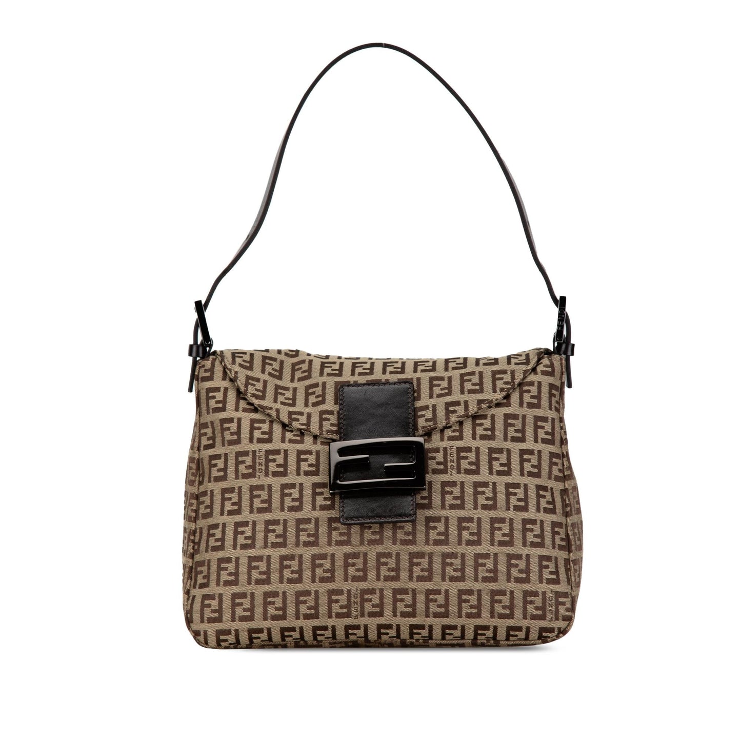 Fendi Zucchino Canvas Double Flap Mamma (c6gWq6)