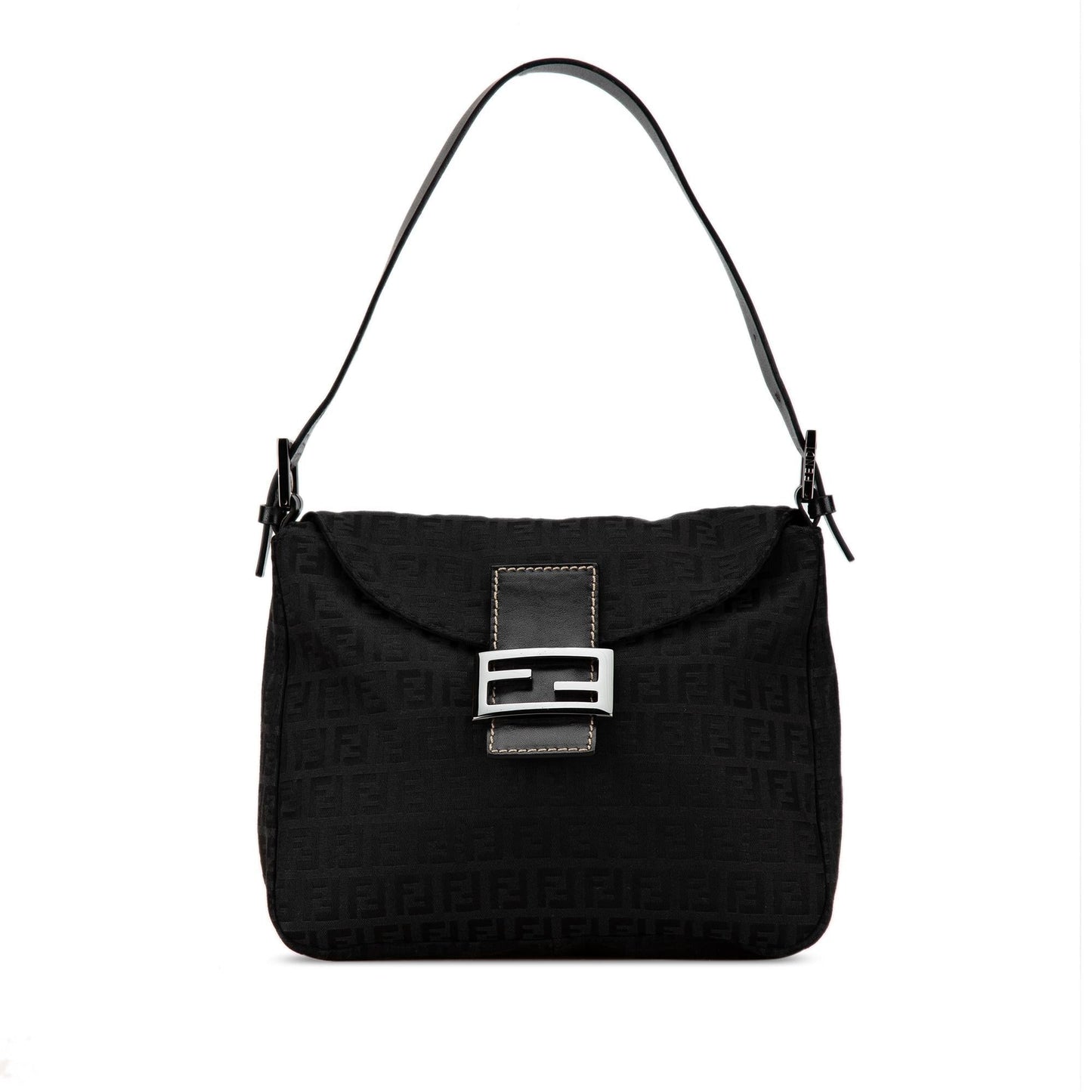 Fendi Zucchino Canvas Double Flap Mamma (gMXeou)
