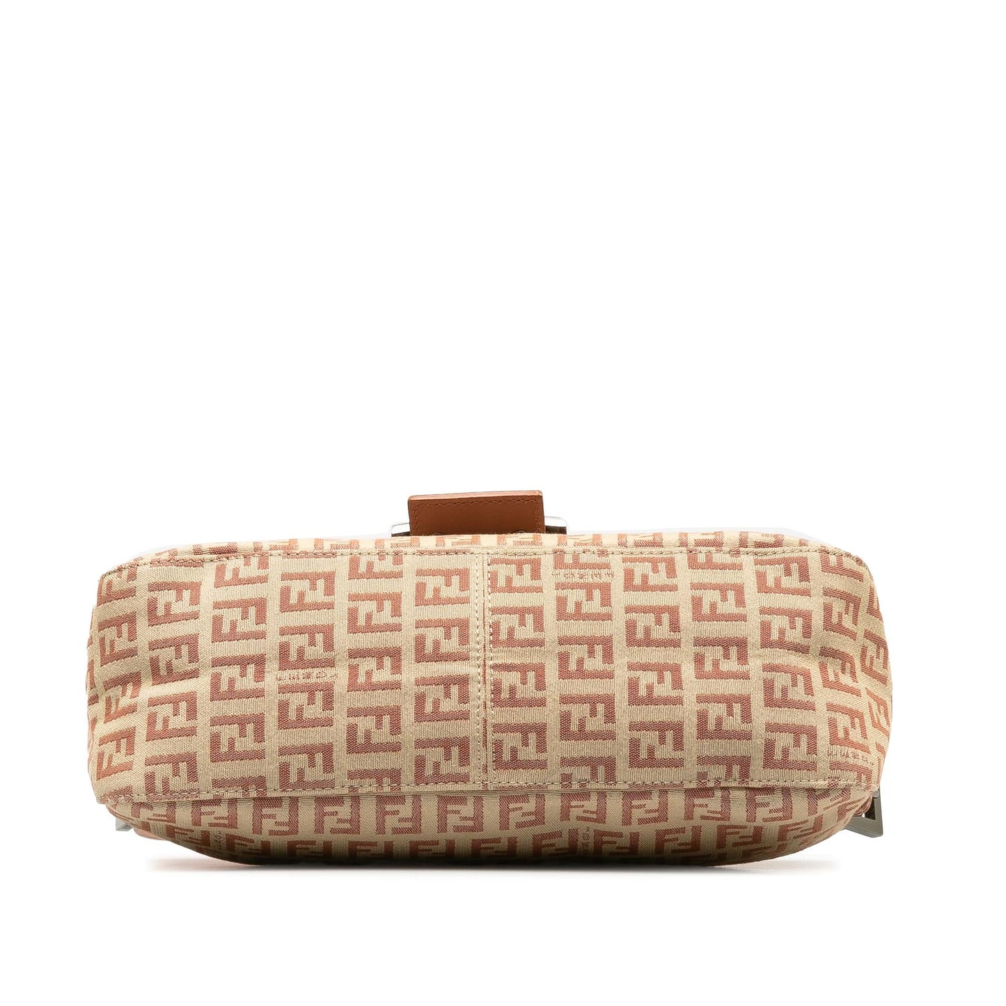 Fendi Zucchino Canvas Double Flap Shoulder Bag (Kqd5RW)