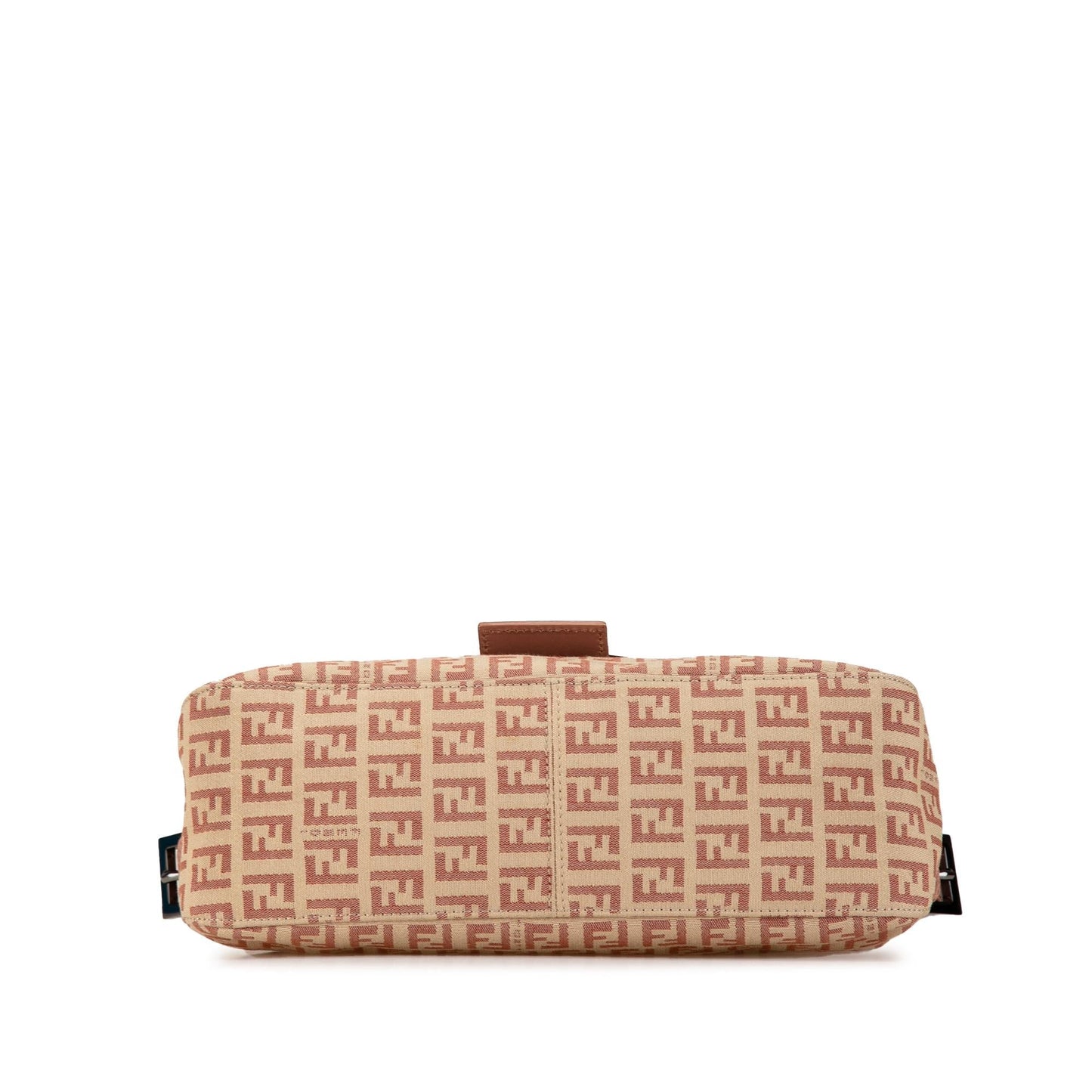 Fendi Zucchino Canvas Double Flap Shoulder Bag (LWyCwh)