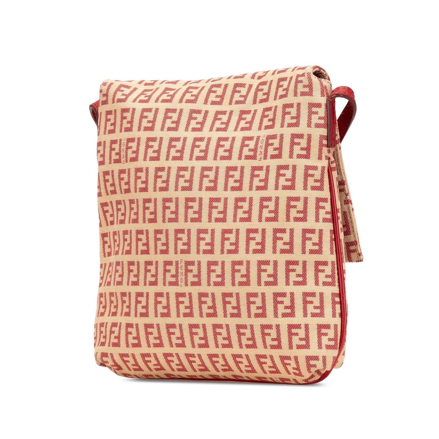 Fendi Zucca Canvas Convertible Baguette Satchel