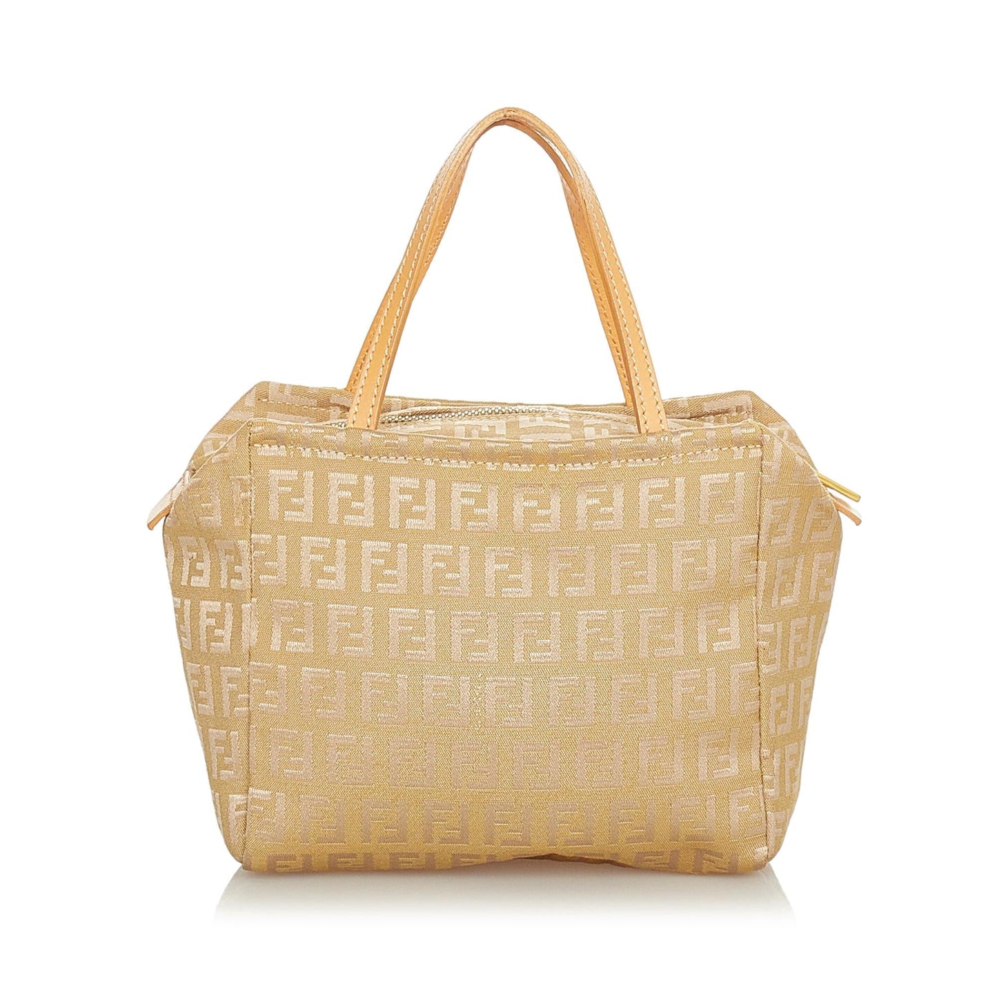 Fendi Zucchino Canvas Handbag (24517)
