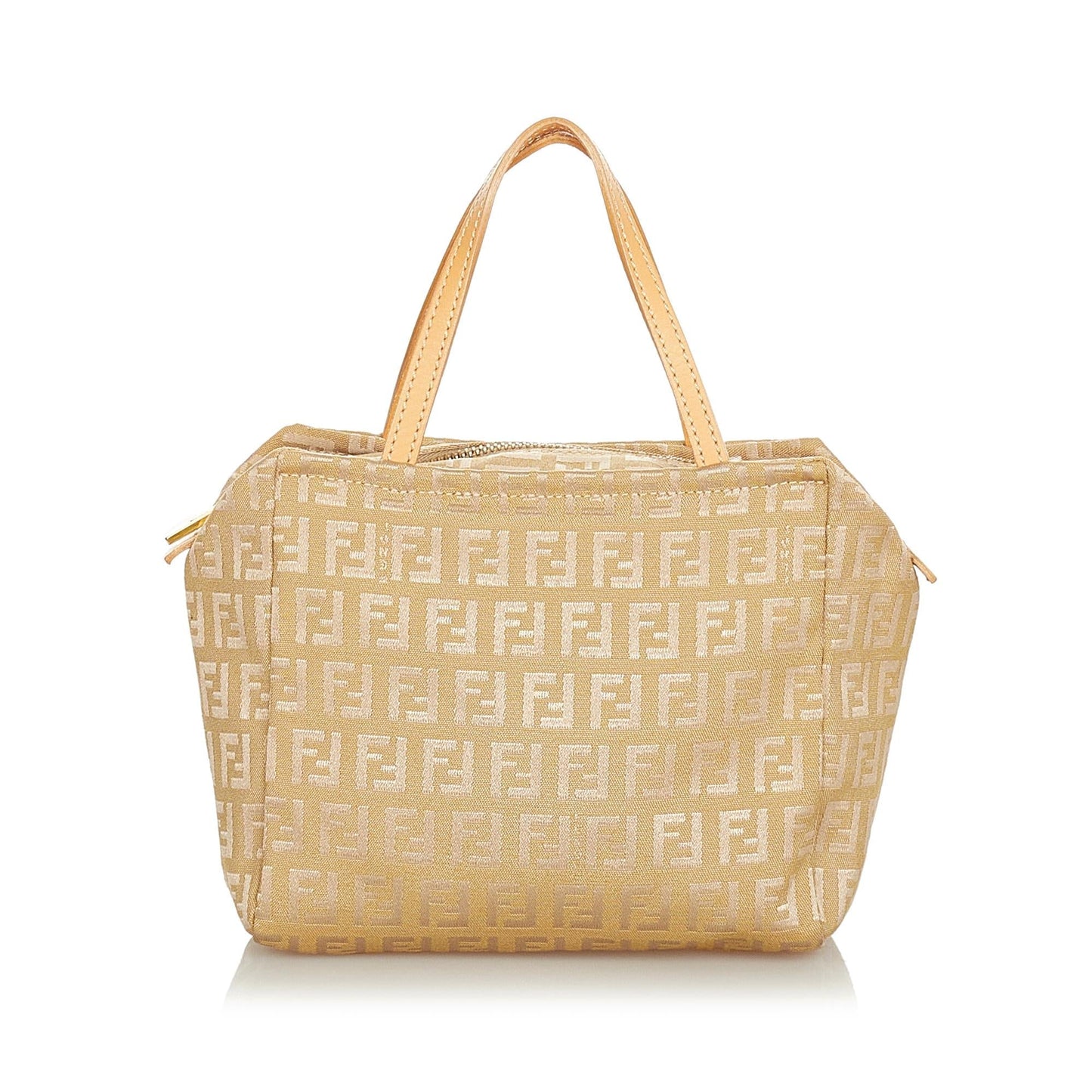 Fendi Zucchino Canvas Handbag (24517)