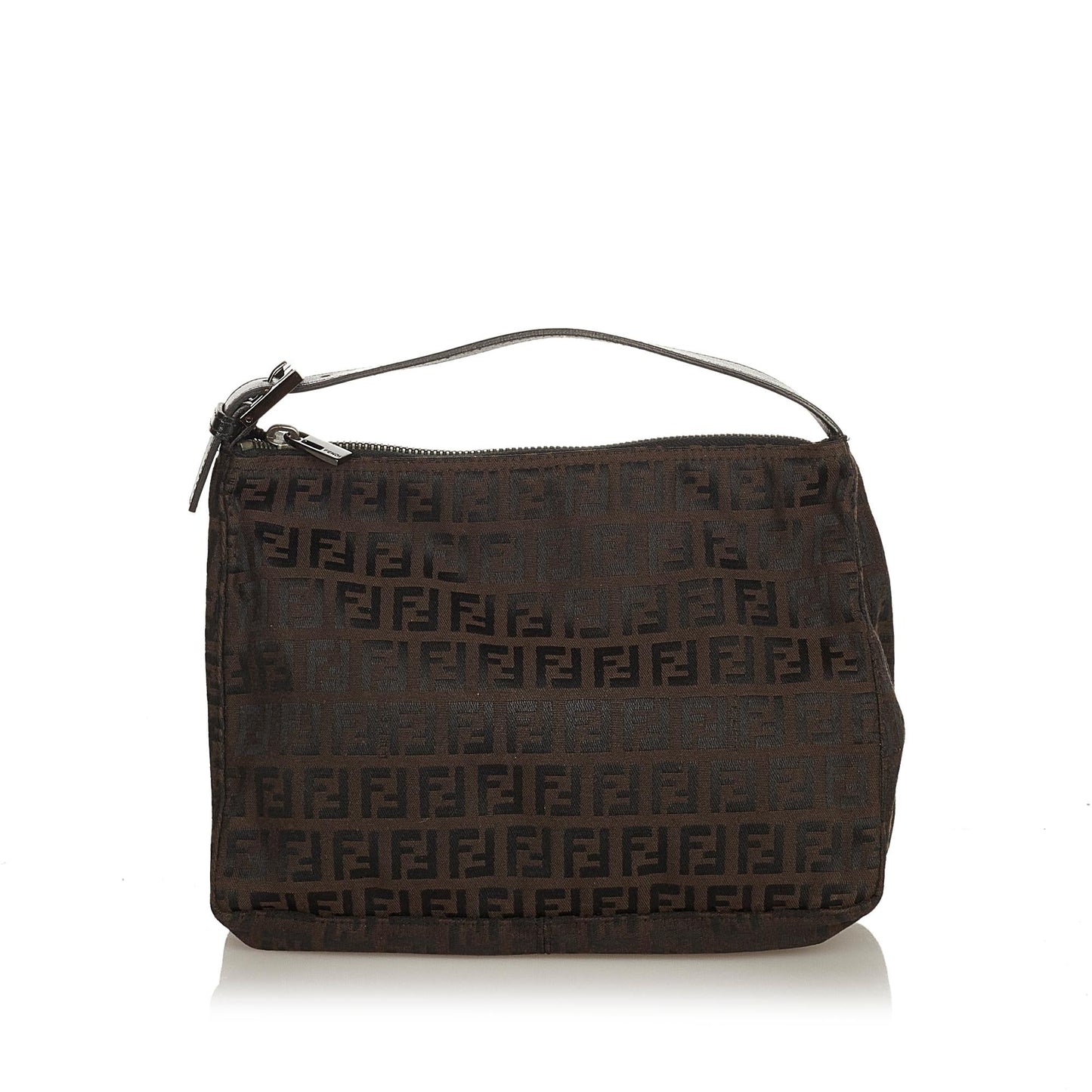 Fendi Zucchino Canvas Handbag (25828)