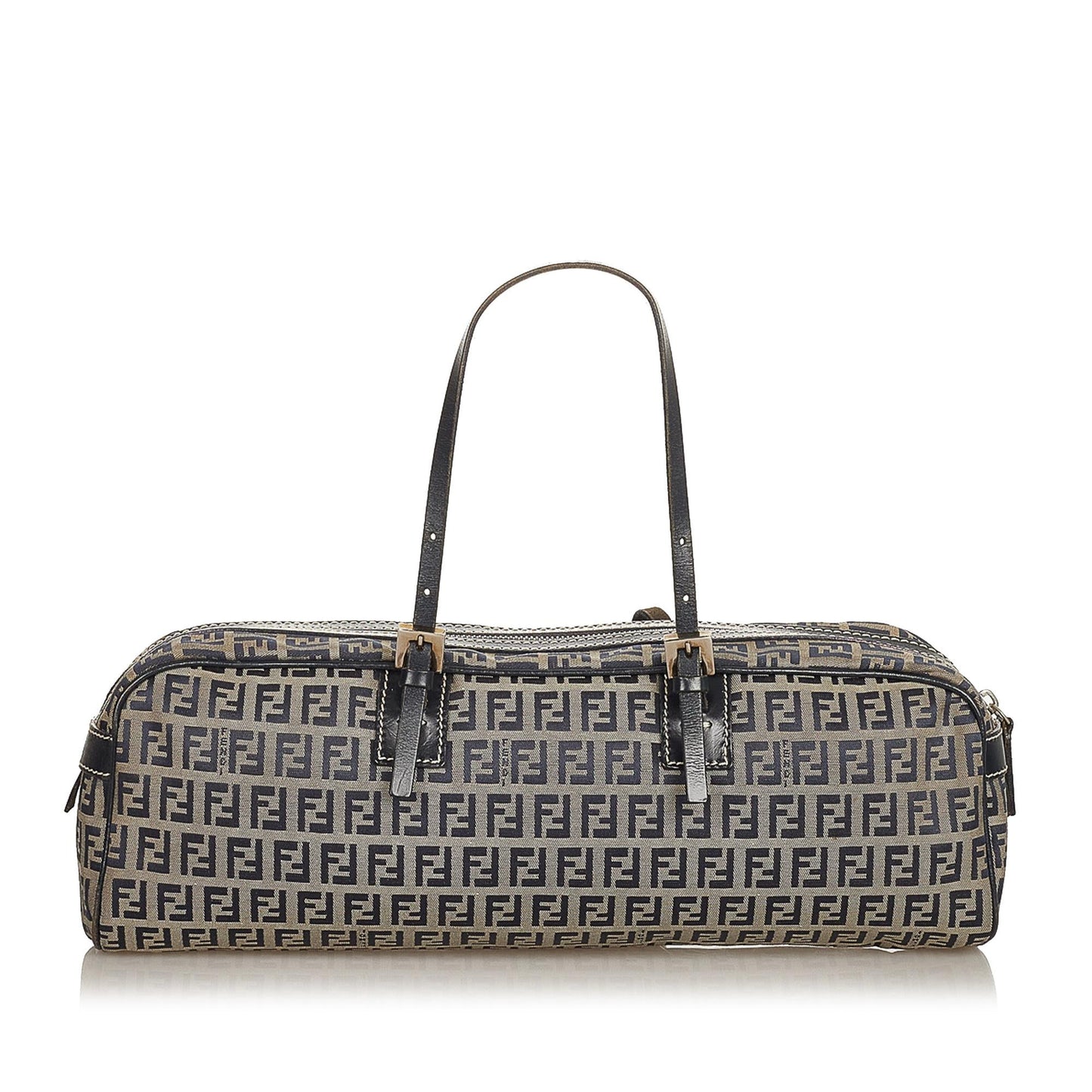 Fendi Zucchino Canvas Handbag (26238)