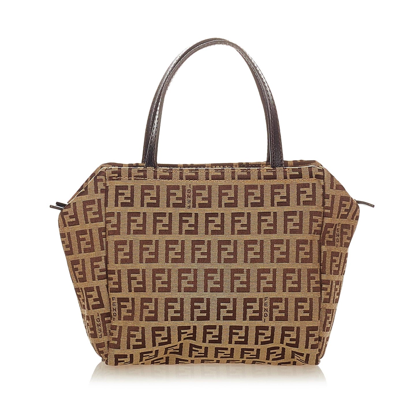 Fendi Zucchino Canvas Handbag (26432)