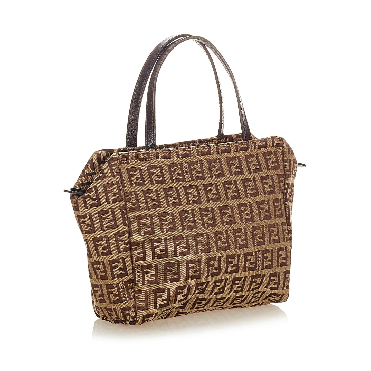 Fendi Zucchino Canvas Handbag (26432)