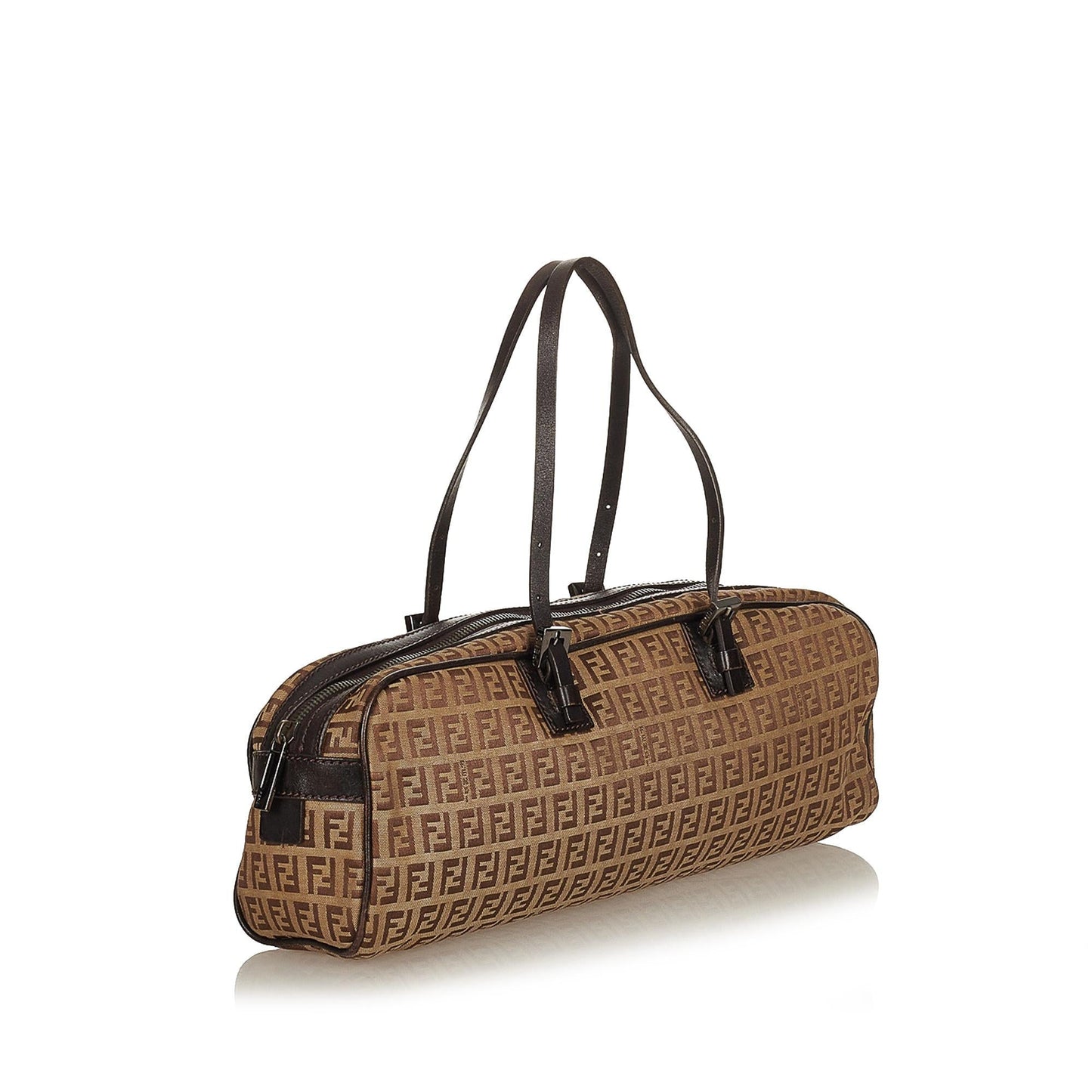 Fendi Zucchino Canvas Handbag (26783)
