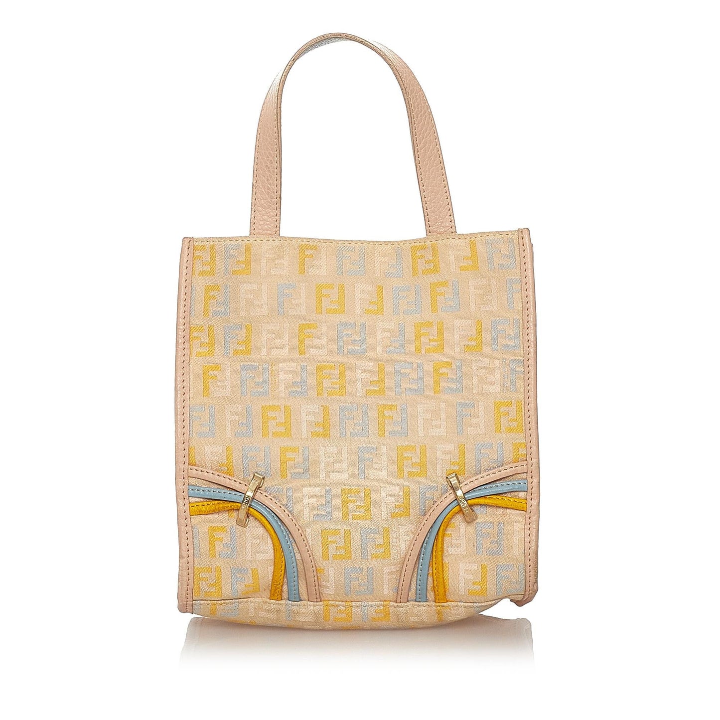 Fendi Zucchino Canvas Handbag (27279)