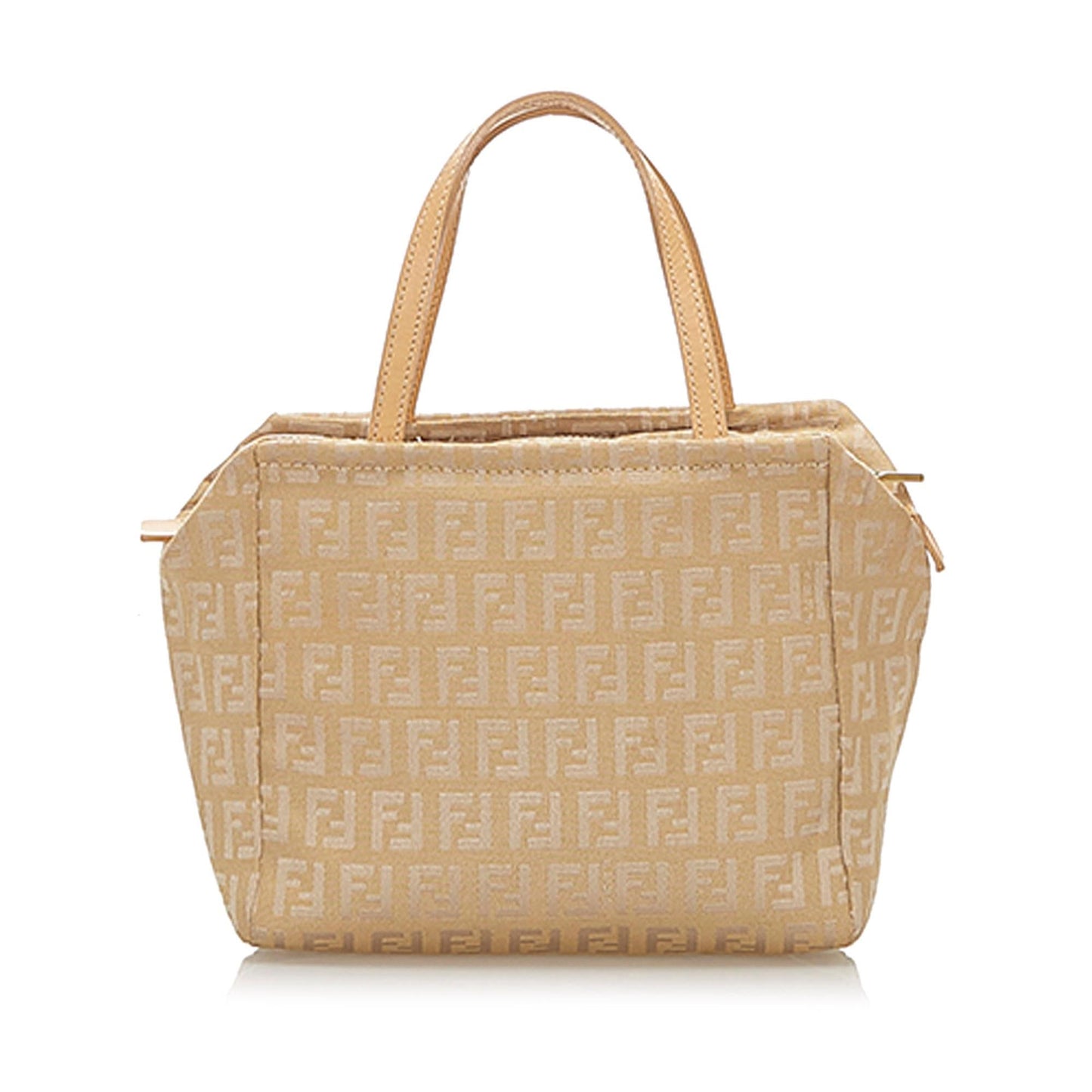 Fendi Zucchino Canvas Handbag (32352)