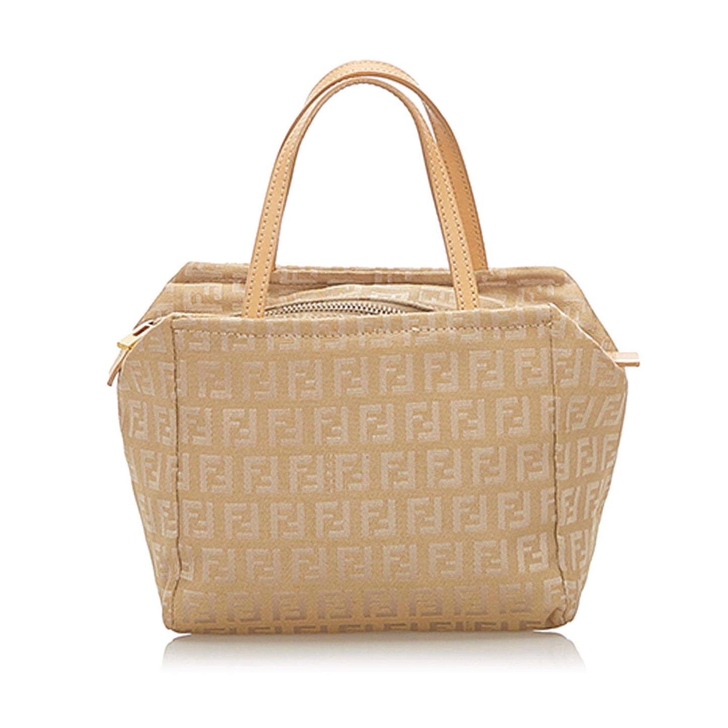 Fendi Zucchino Canvas Handbag (32352)