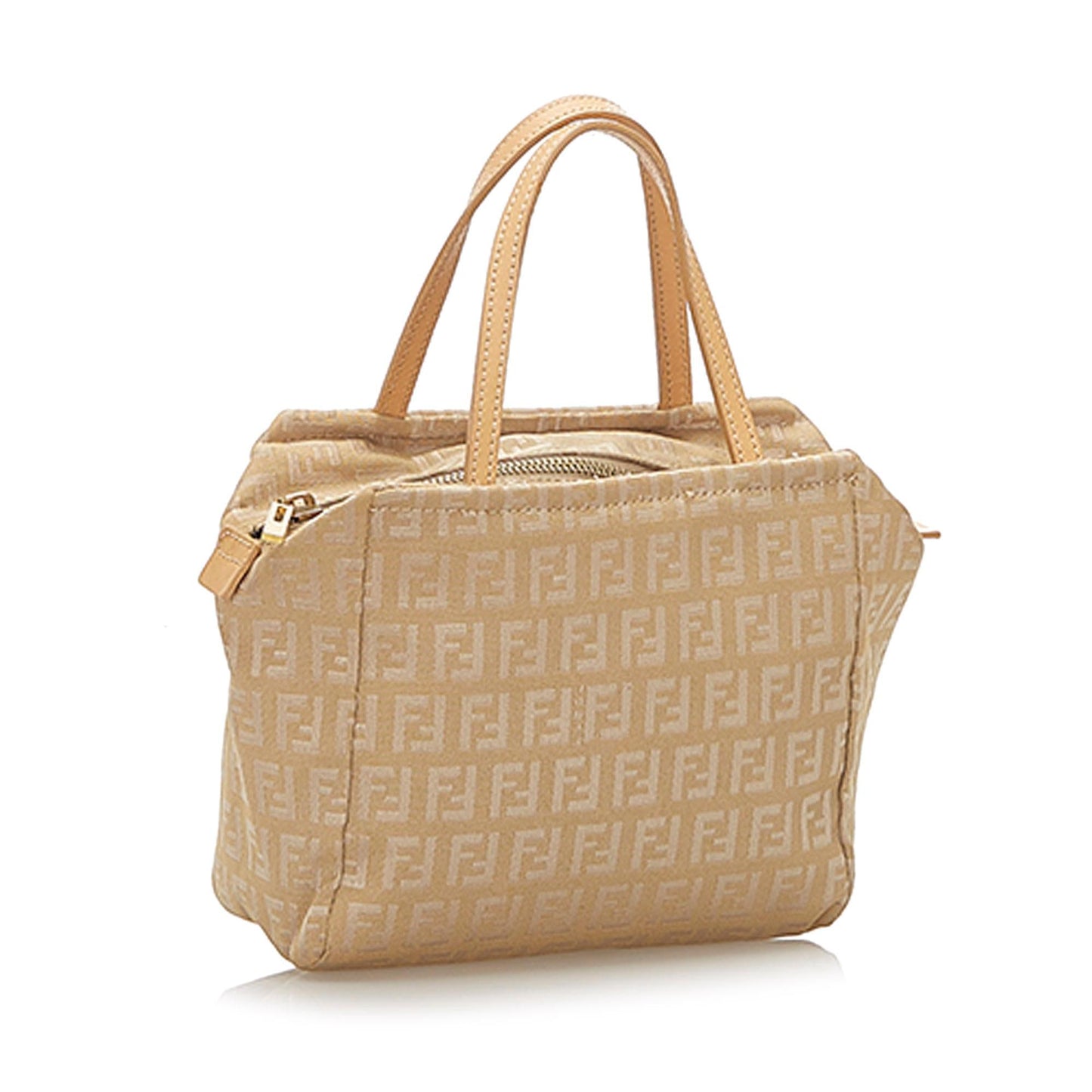 Fendi Zucchino Canvas Handbag (32352)
