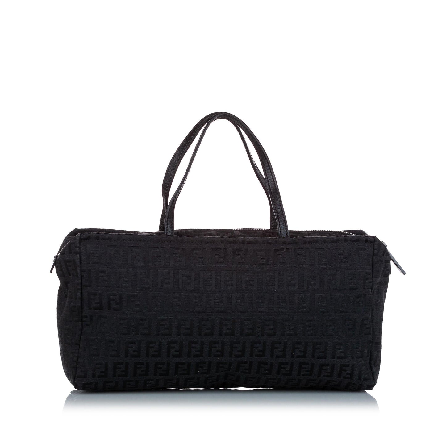 Fendi Zucchino Canvas Handbag (32470)