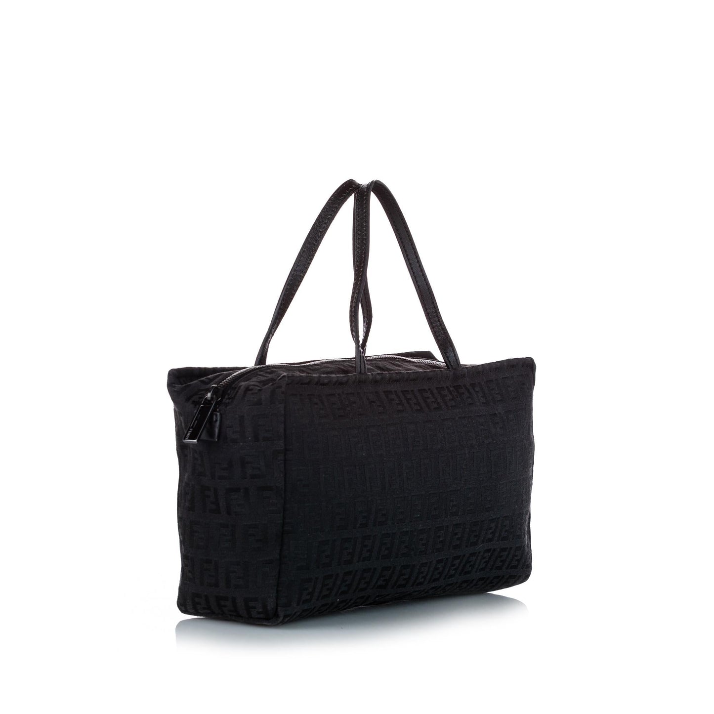 Fendi Zucchino Canvas Handbag (32470)