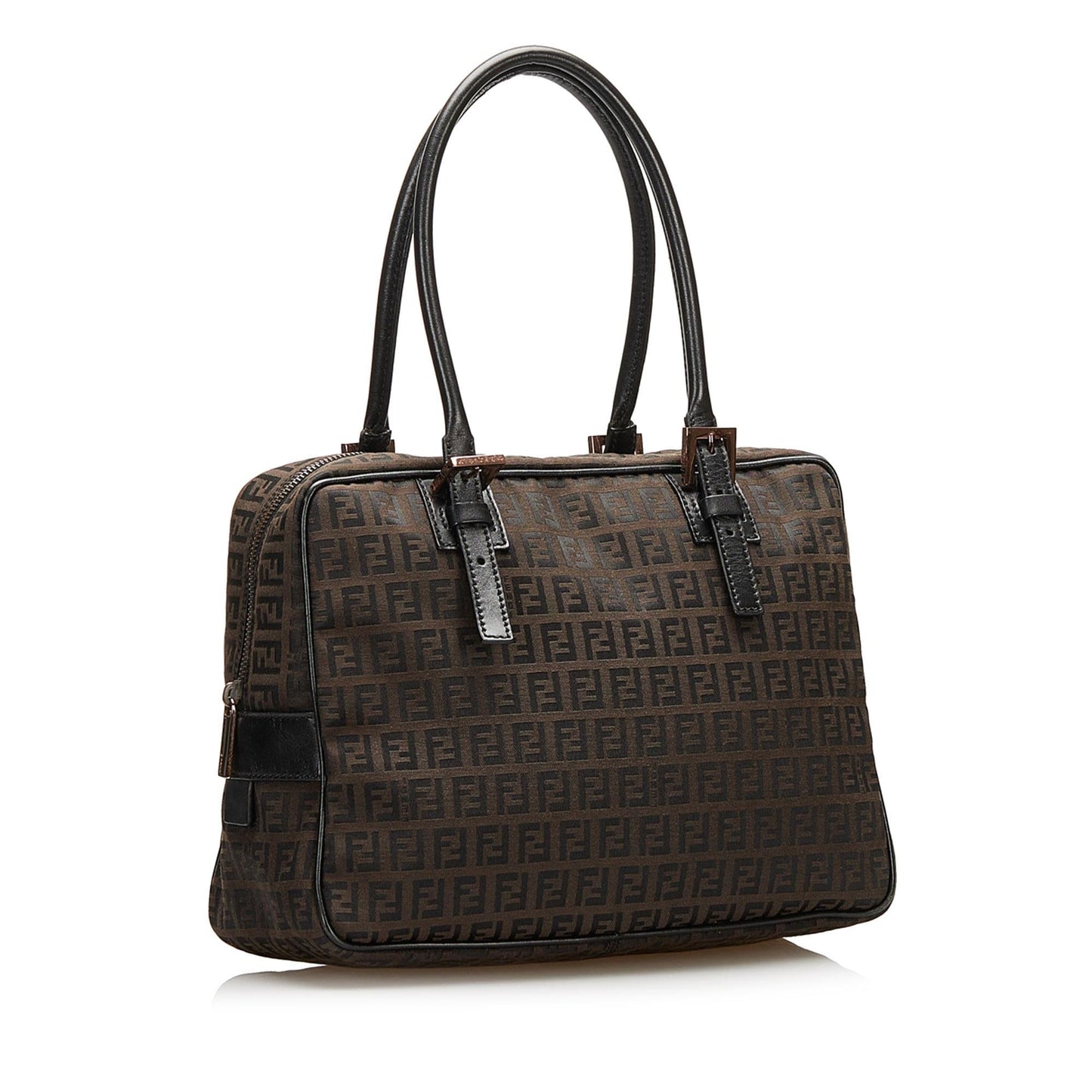 Fendi Zucchino Canvas Handbag (35931)