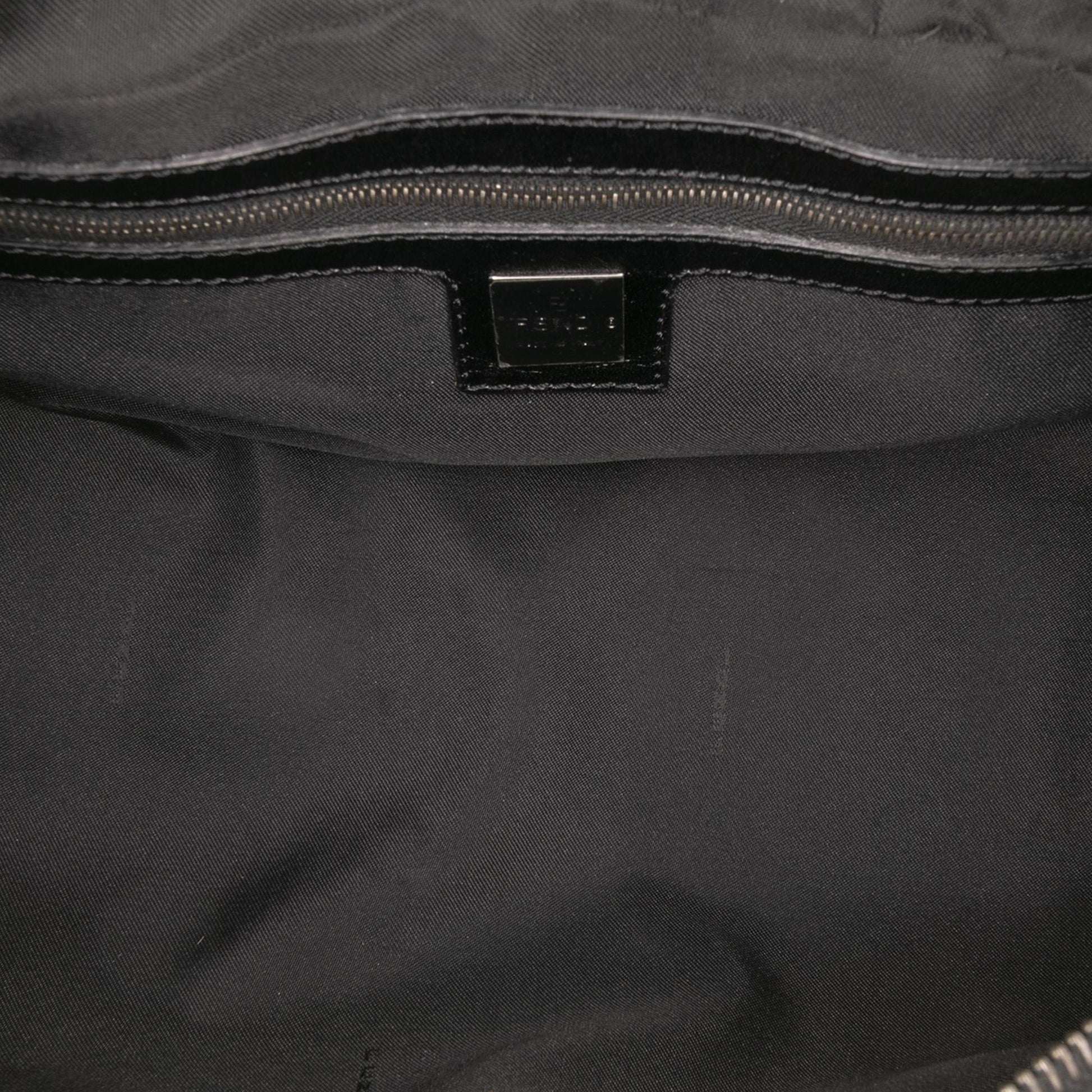 Fendi Mini Zucchino Canvas Handbag