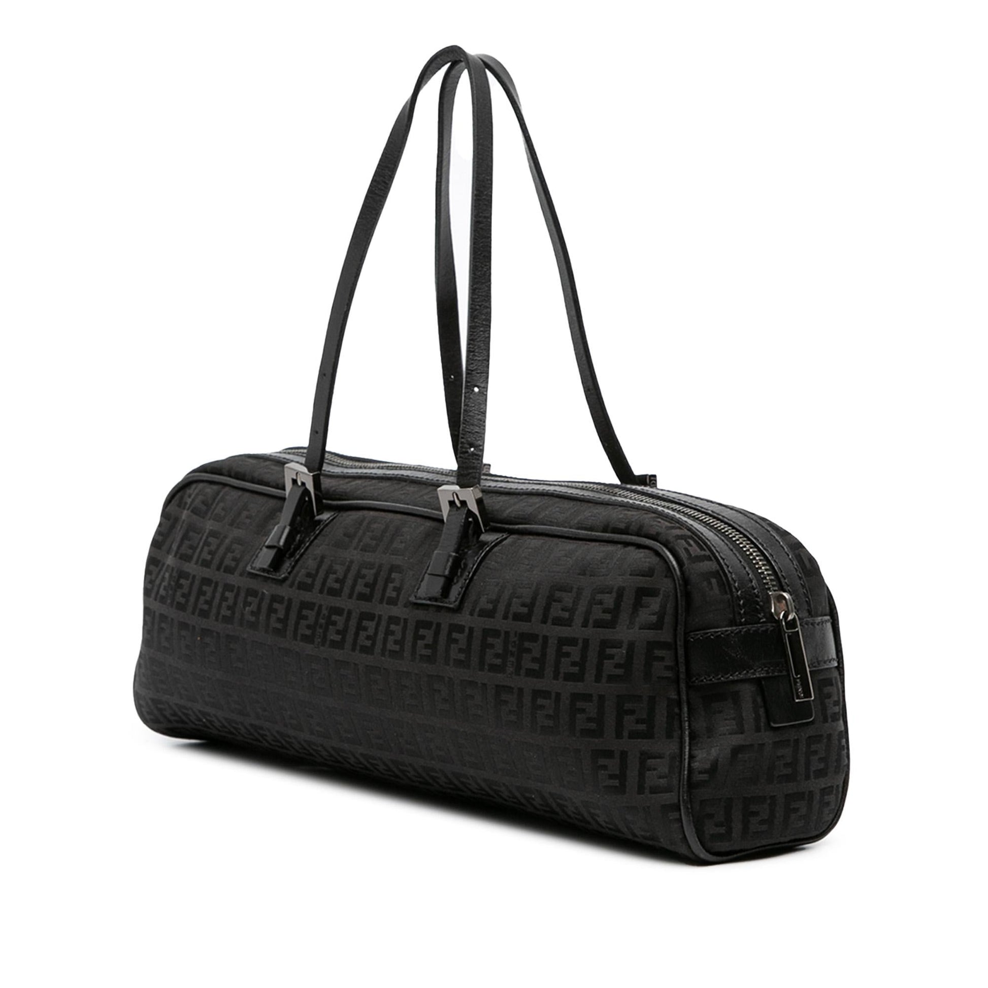 Fendi Mini Zucchino Canvas Handbag