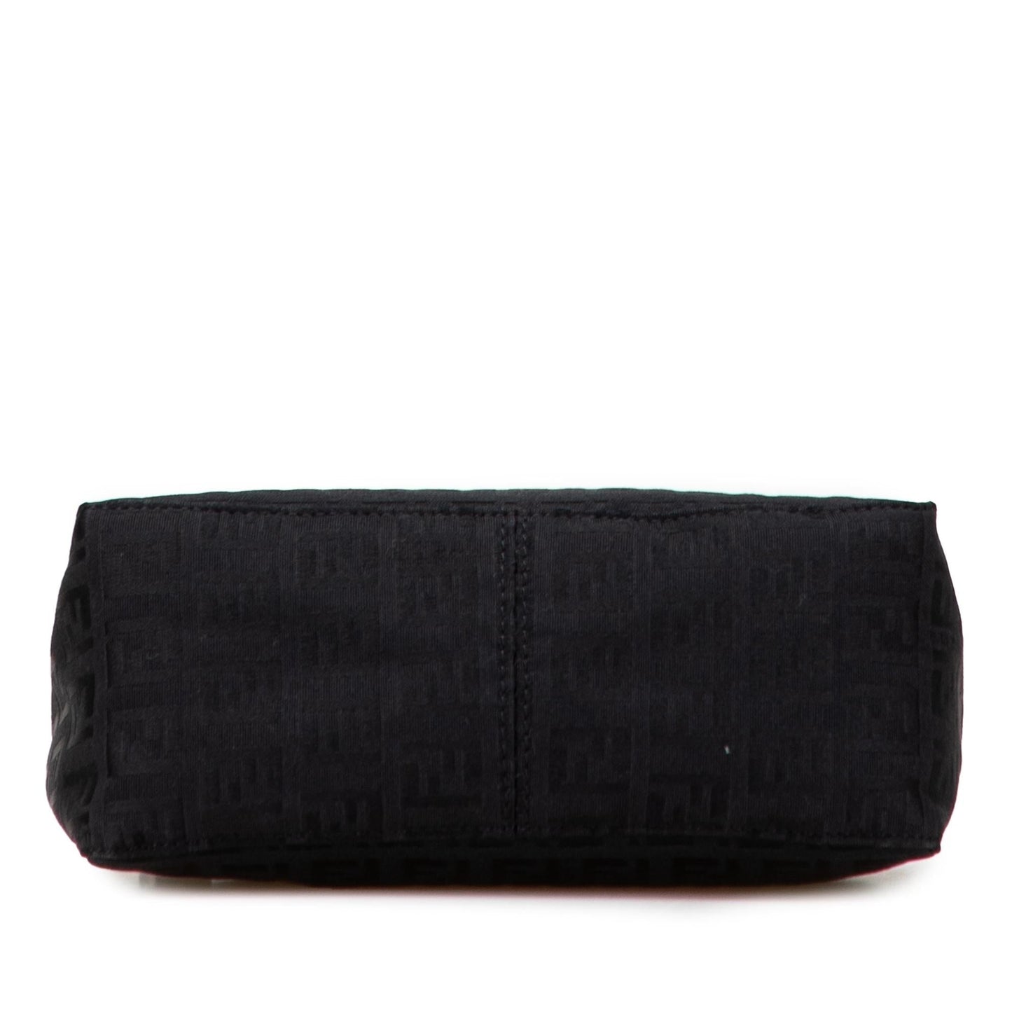 Fendi Zucca Embossed Velvet Baguette Satchel