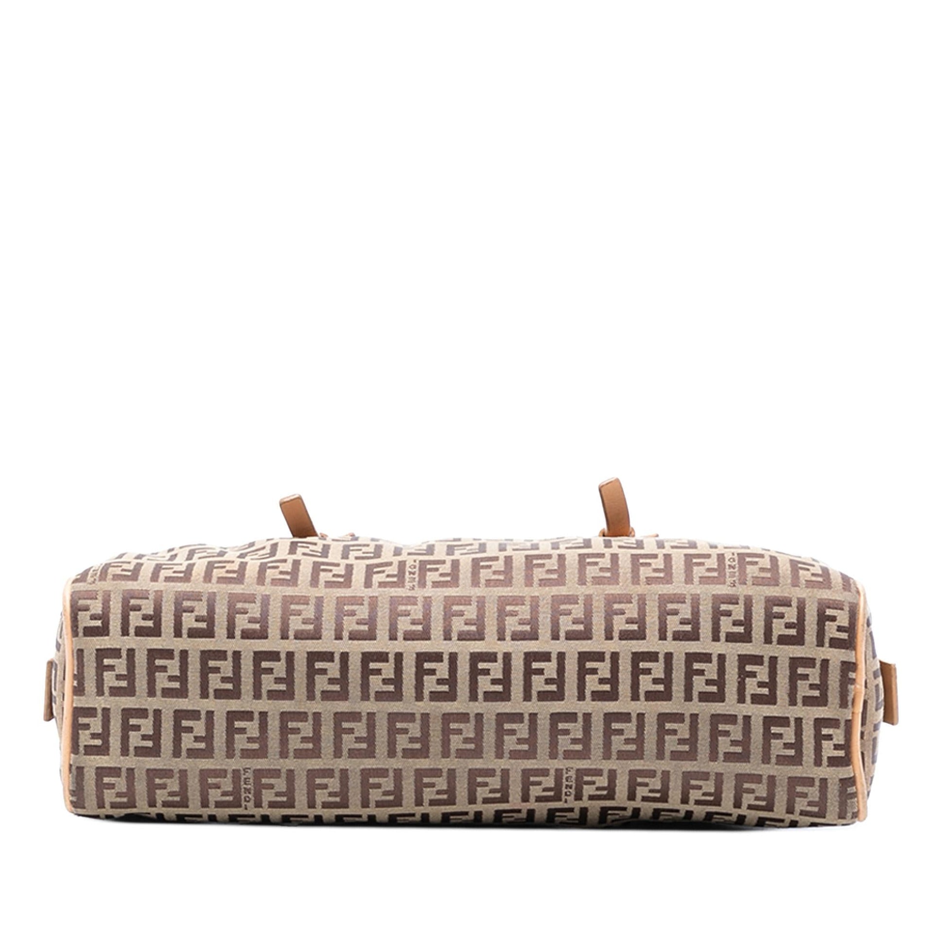 Fendi Zucchino Canvas Handbag