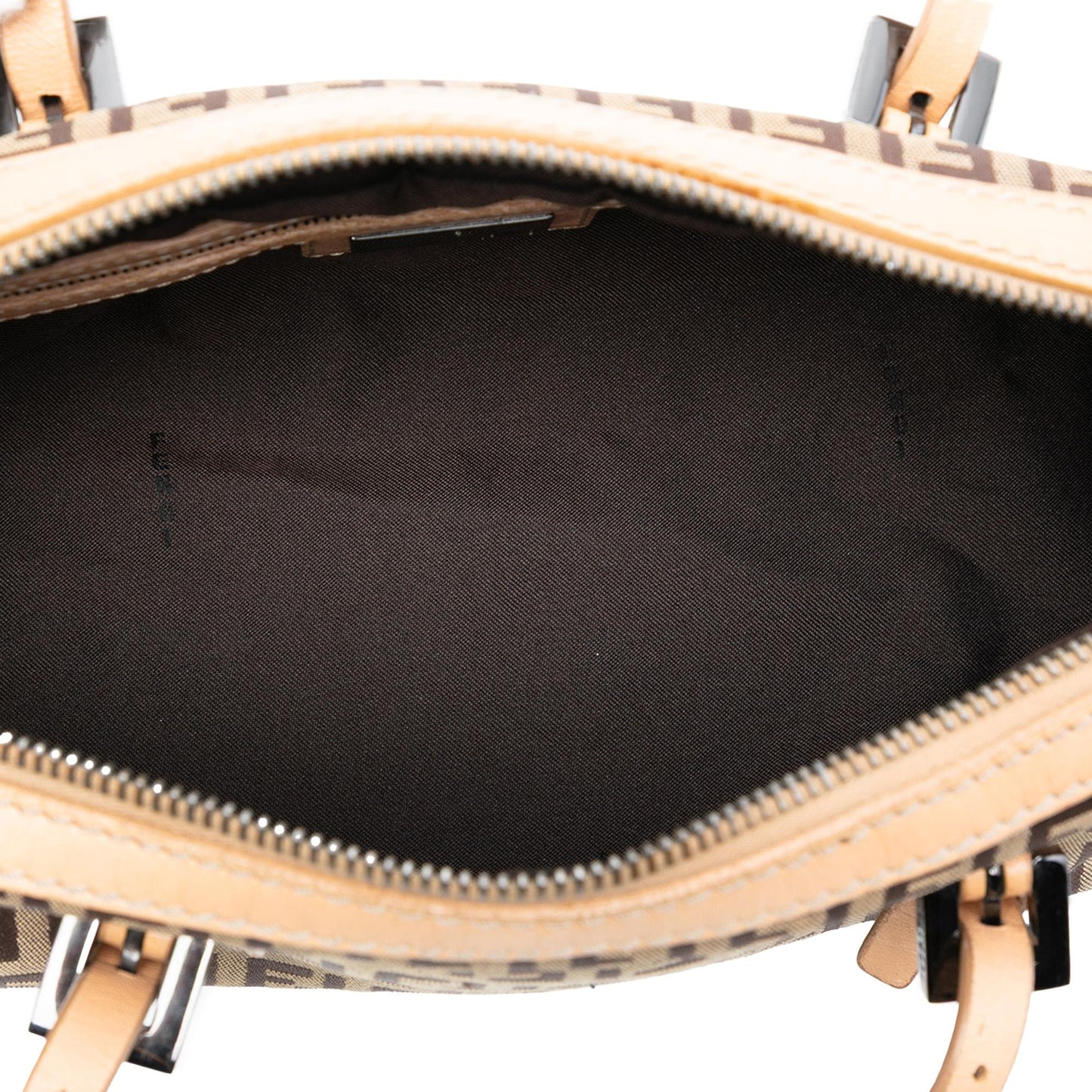 Fendi Zucchino Canvas Handbag
