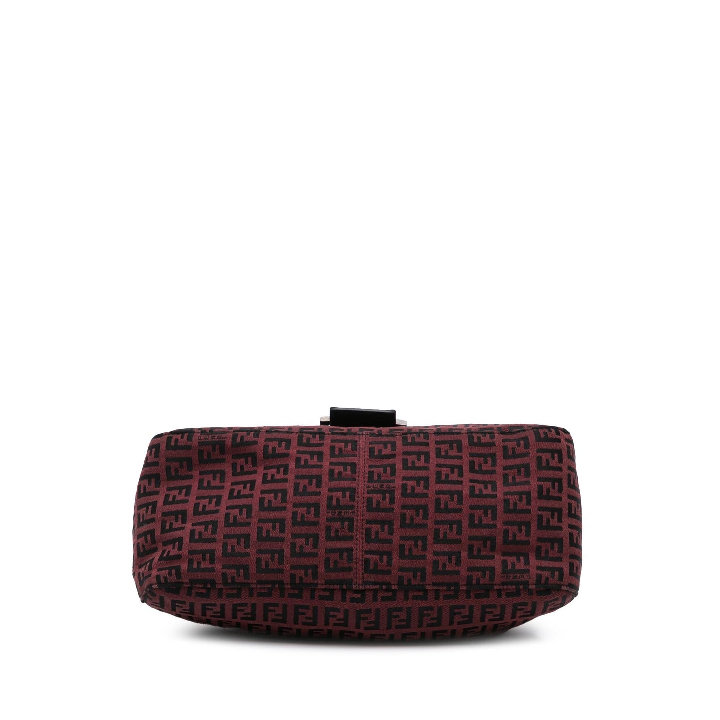 Fendi Mini Zucca Glazed Fabric Cage Baguette Satchel