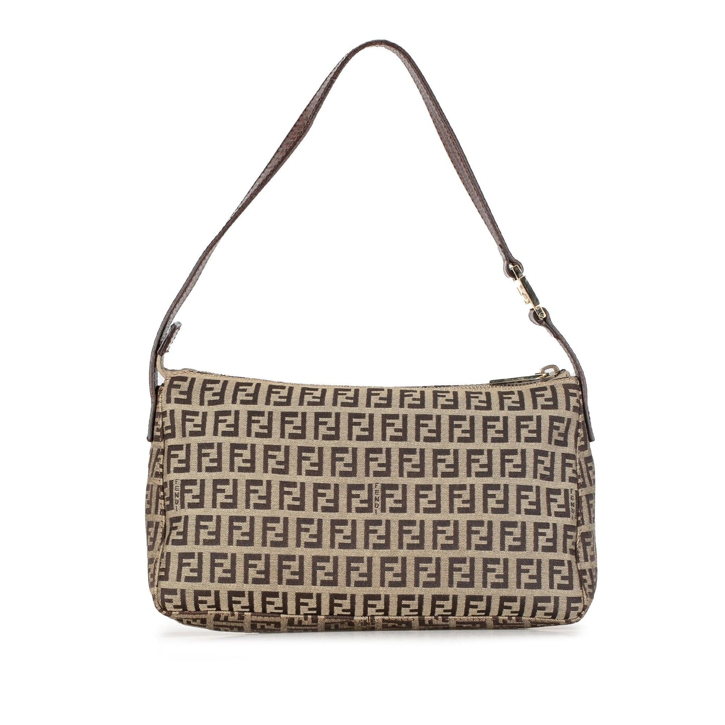 Fendi Zucchino Canvas Pochette (TSIgaH)
