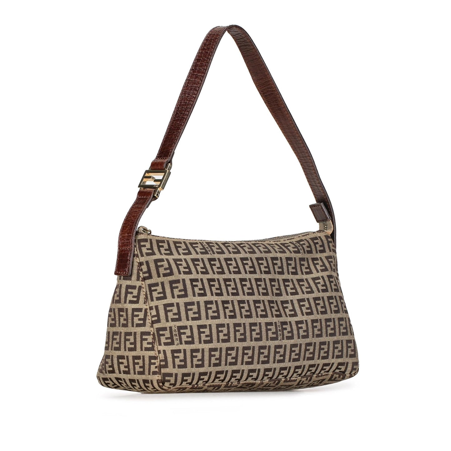 Fendi Zucchino Canvas Pochette (TSIgaH)