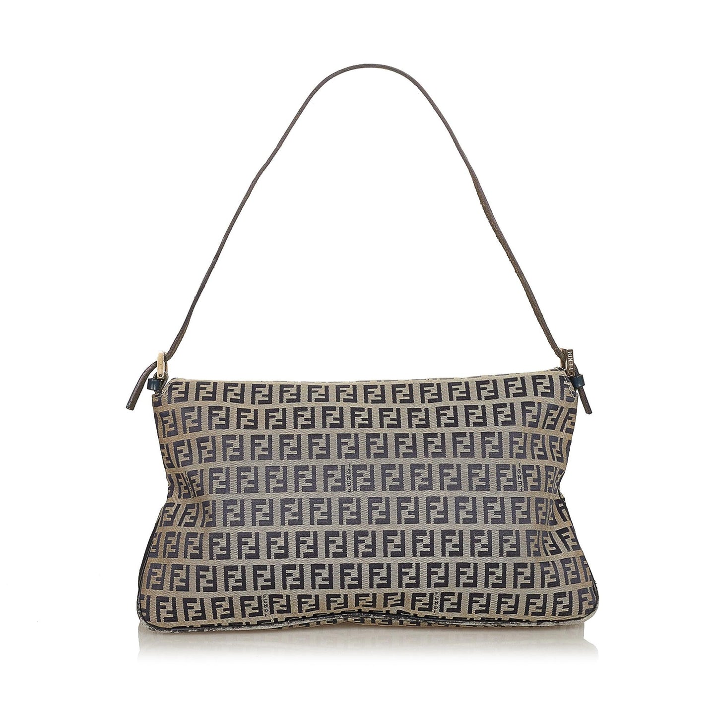 Fendi Zucchino Canvas Shoulder Bag (26235)