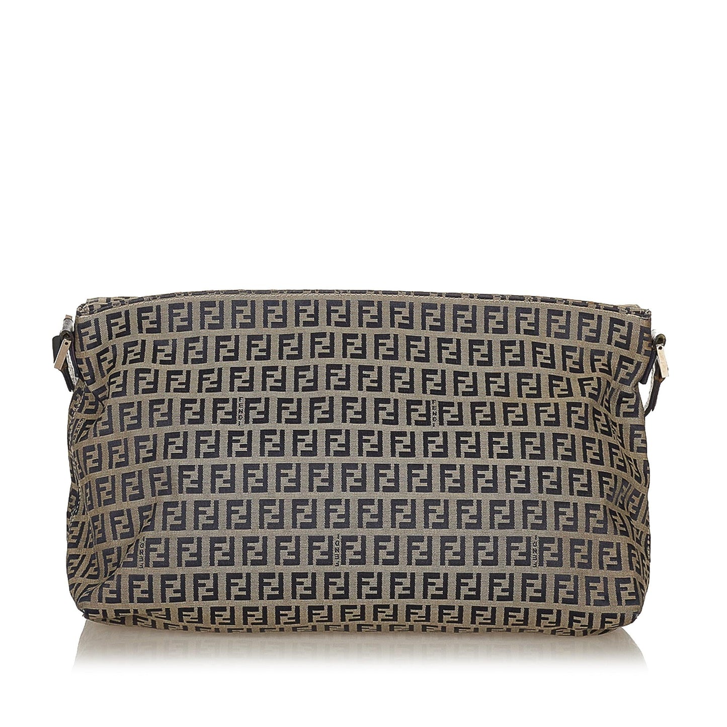 Fendi Zucchino Canvas Shoulder Bag (27596)