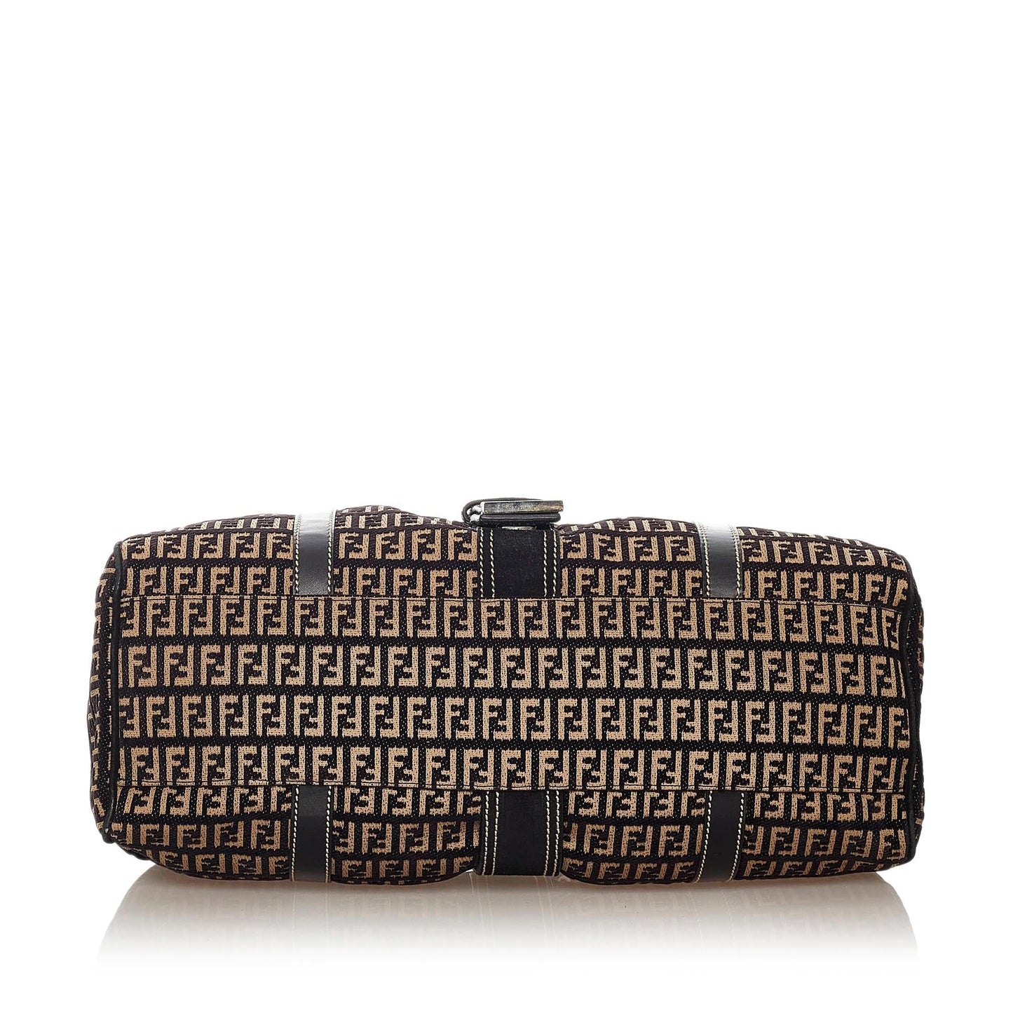 Fendi Zucchino Canvas Shoulder Bag (27820)