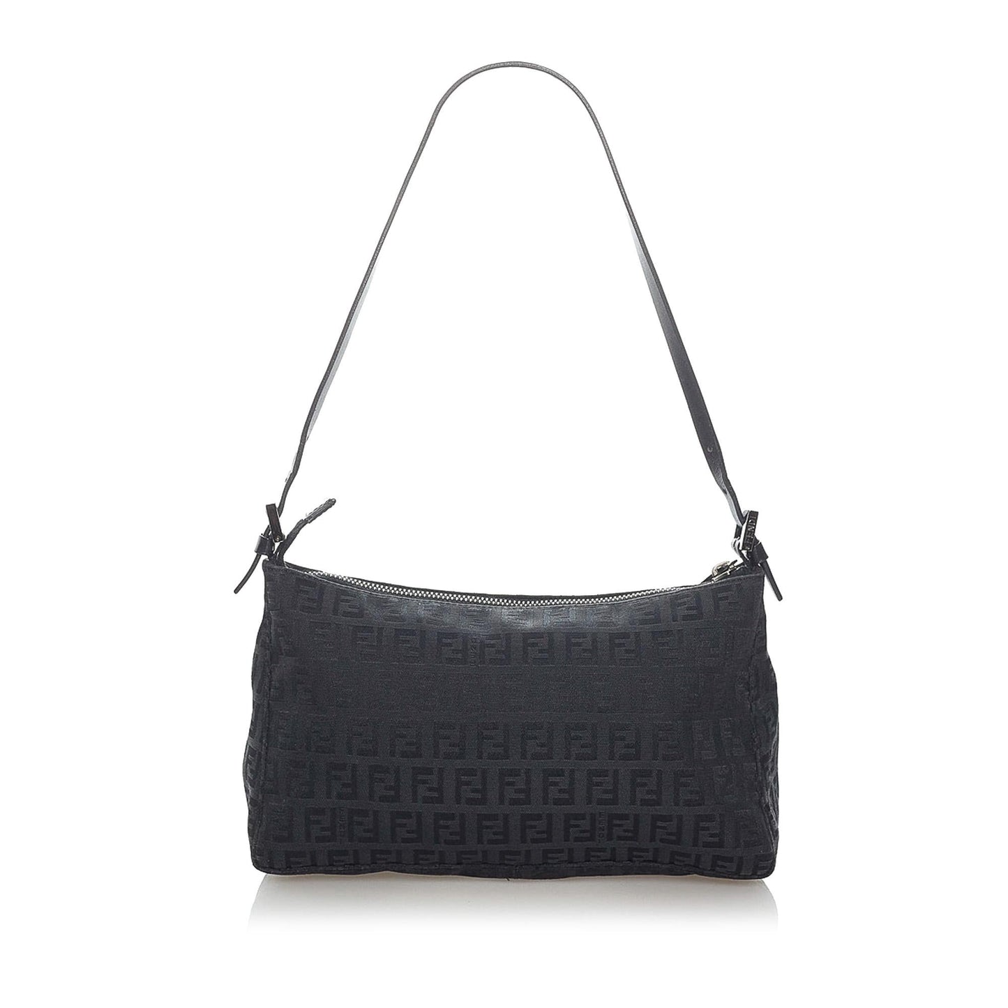 Fendi Zucchino Canvas Shoulder Bag (31421)