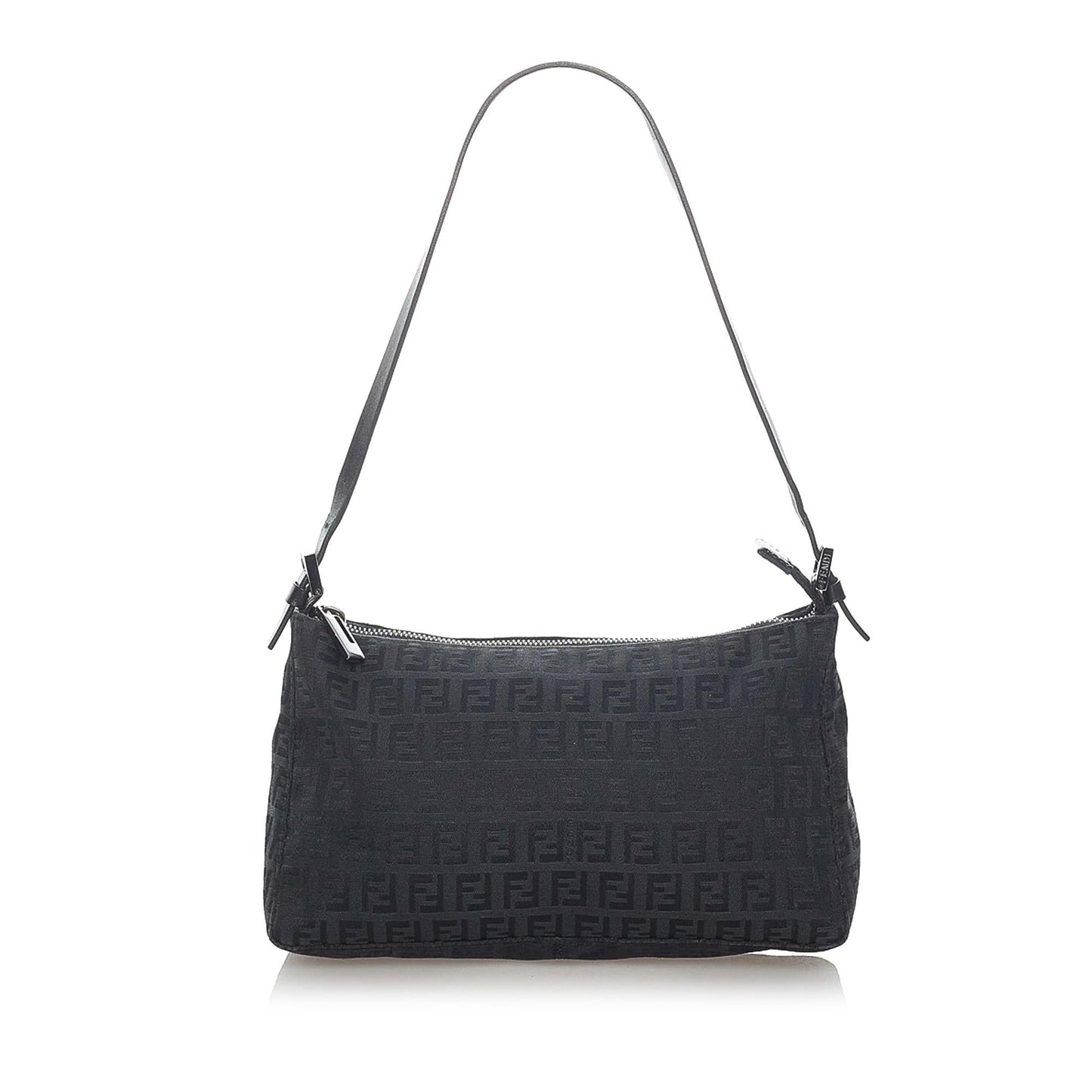 Fendi Zucchino Canvas Shoulder Bag (31421)
