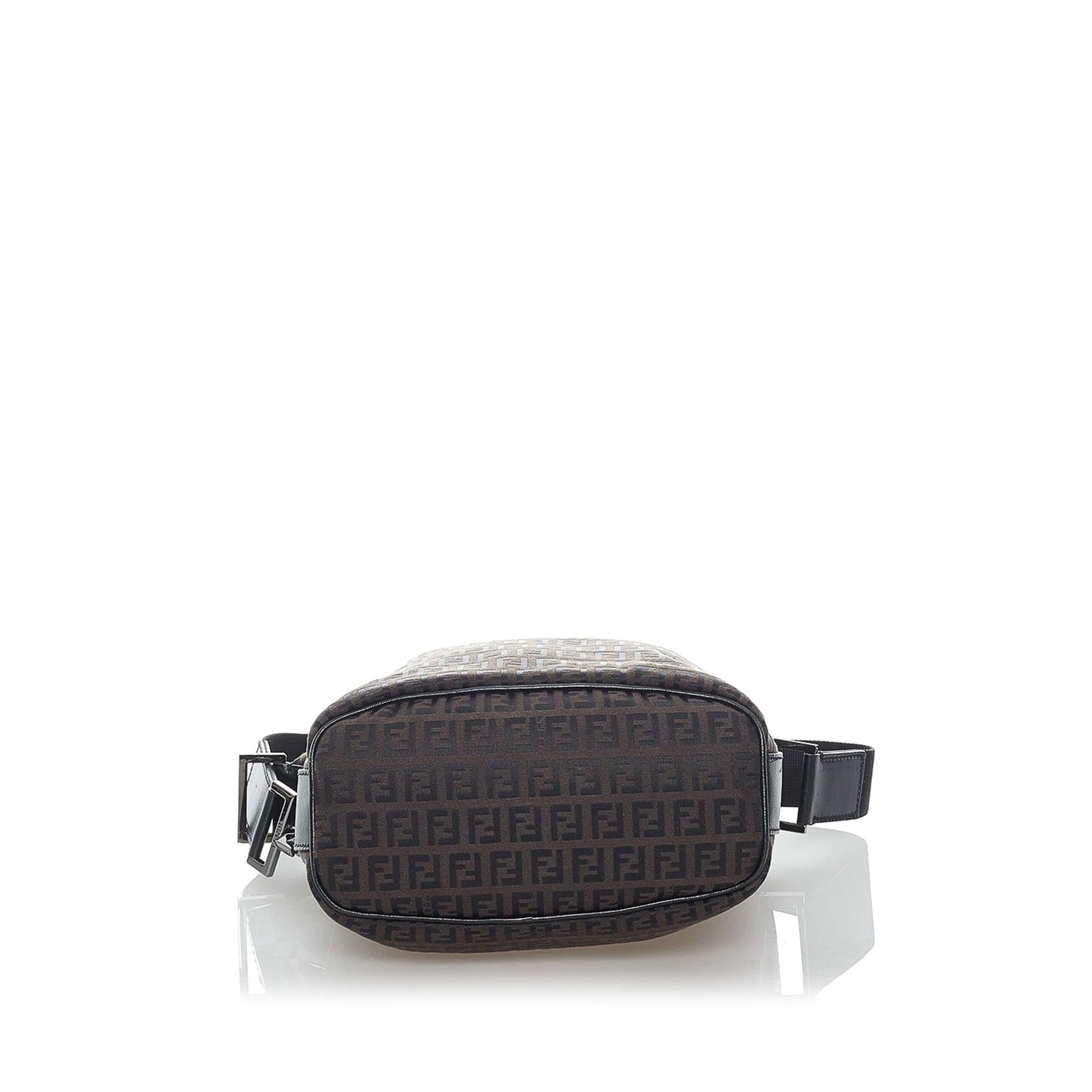 Fendi Zucchino Canvas Shoulder Bag (32070)