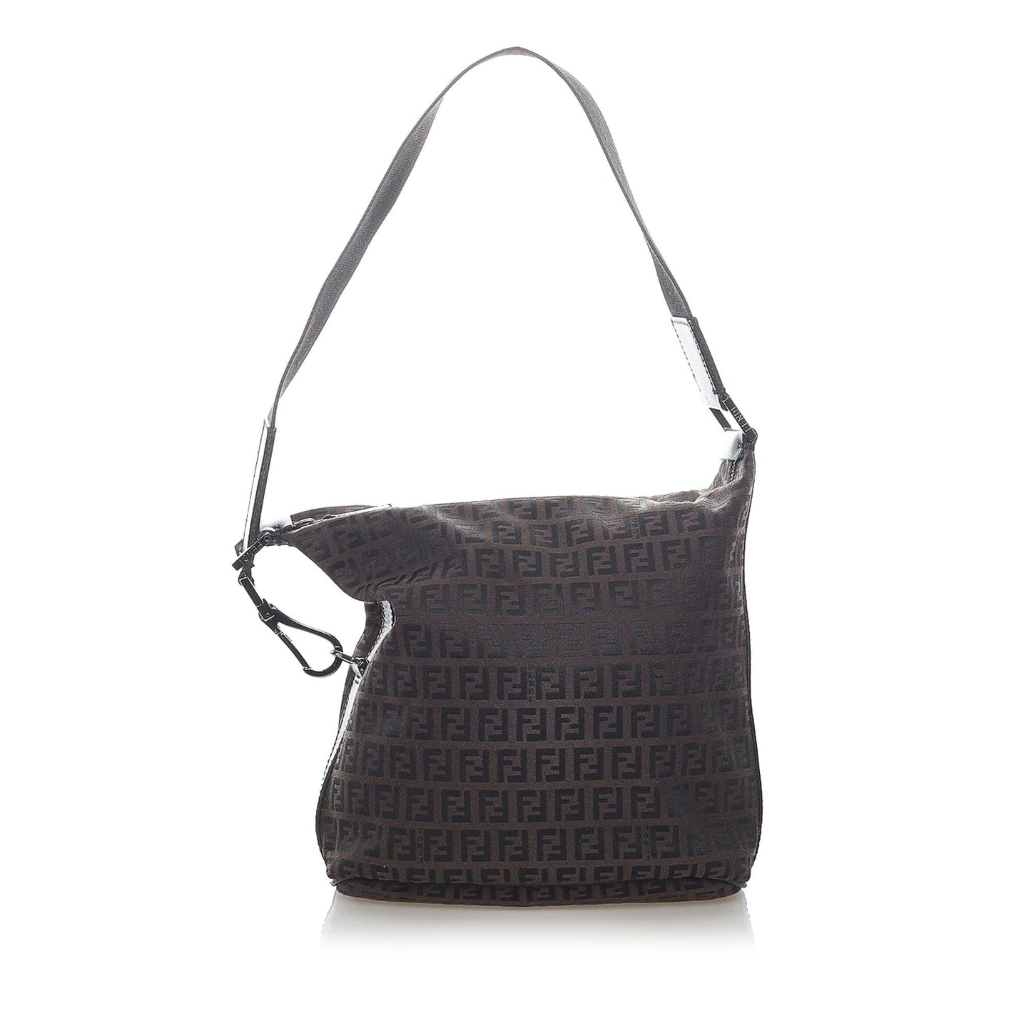 Fendi Zucchino Canvas Shoulder Bag (32070)