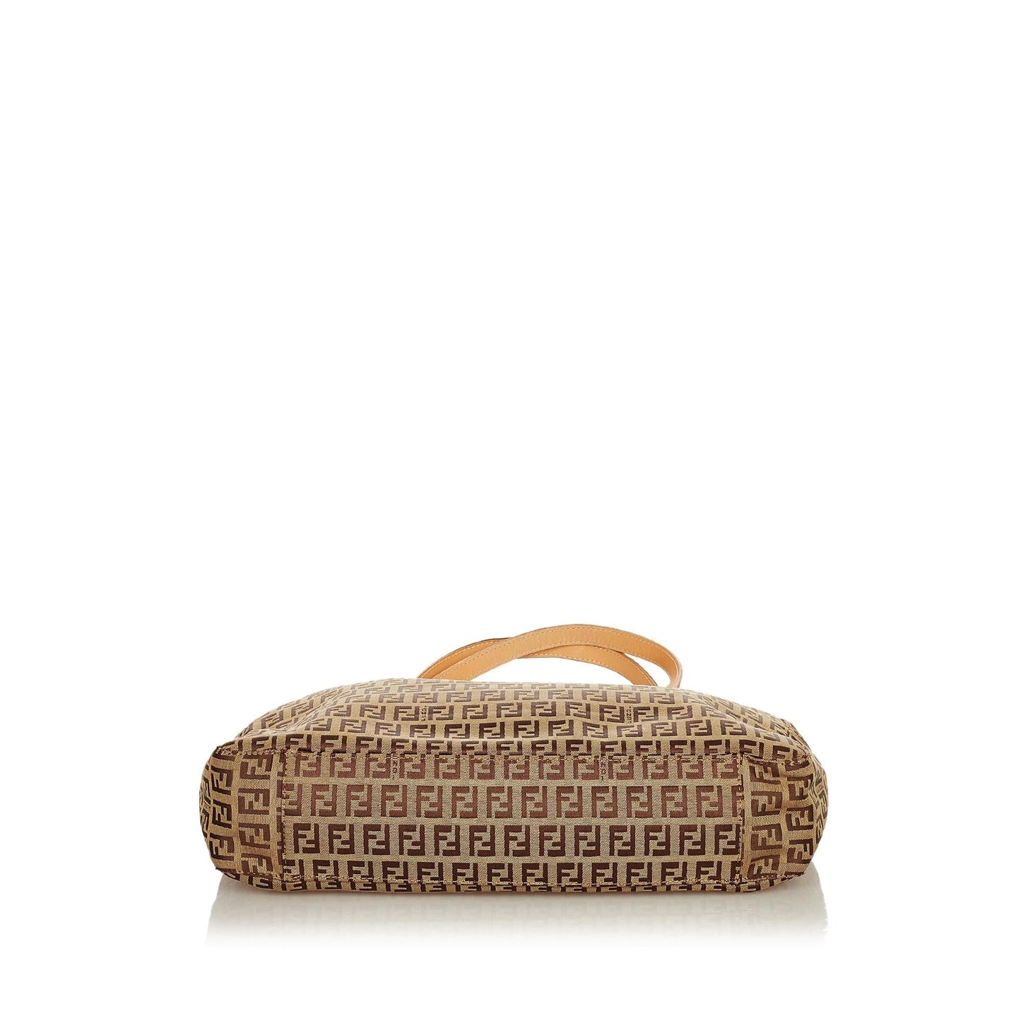 Fendi Zucchino Canvas Shoulder Bag (34062)