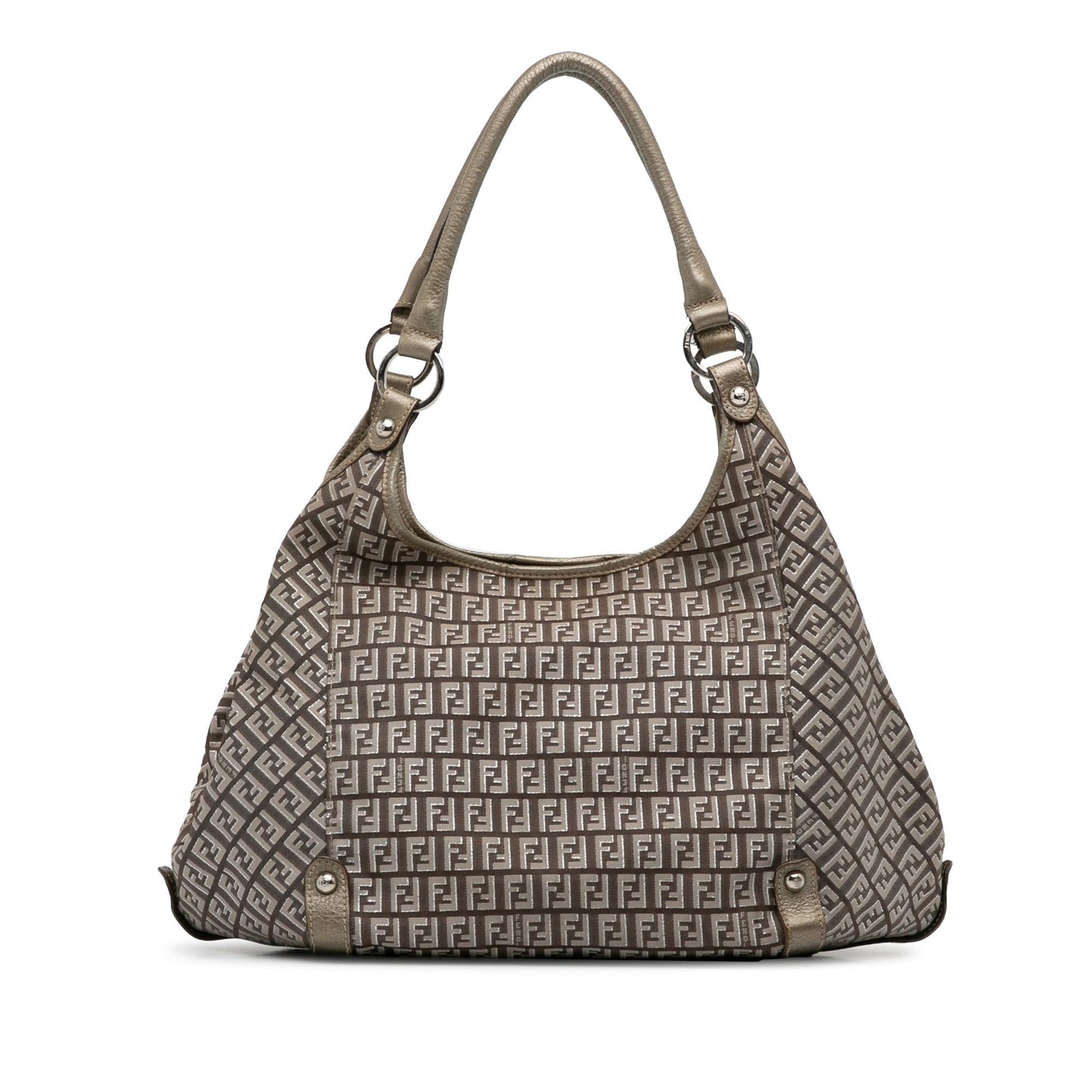 Fendi Zucchino Canvas Shoulder Bag (cQlAHb)